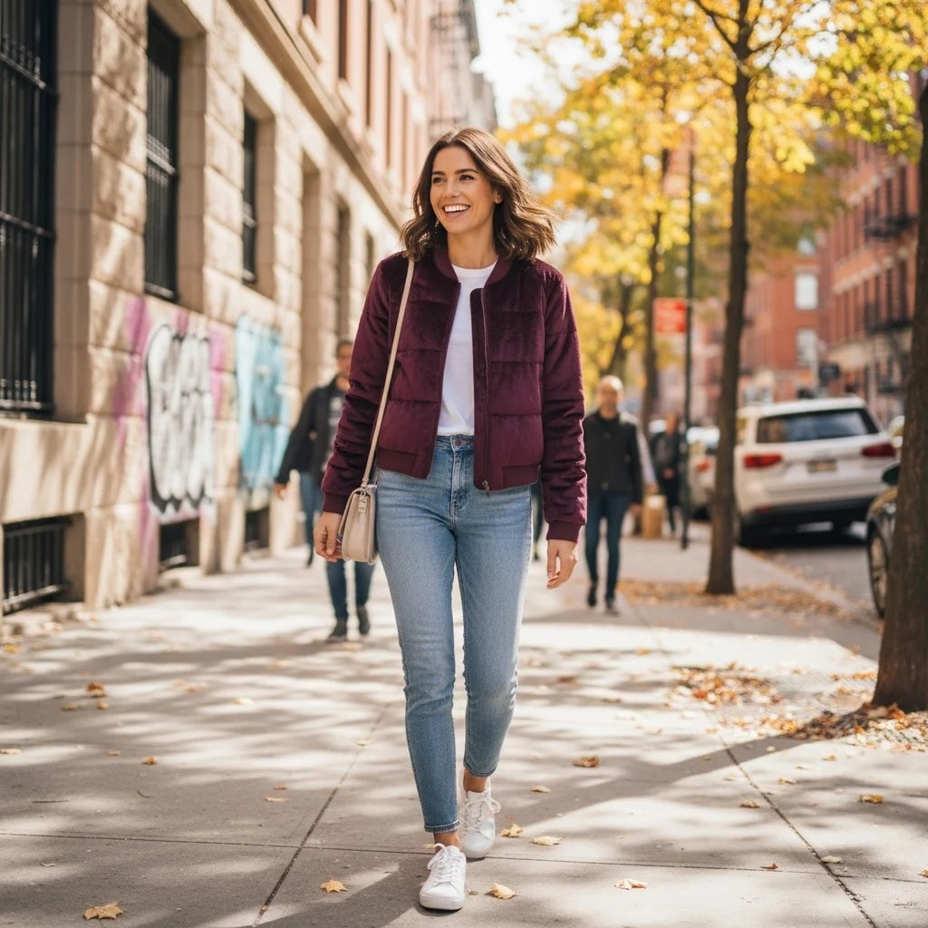 Xhup Femrash Ngjyre Vishnje e Erret S.Hand