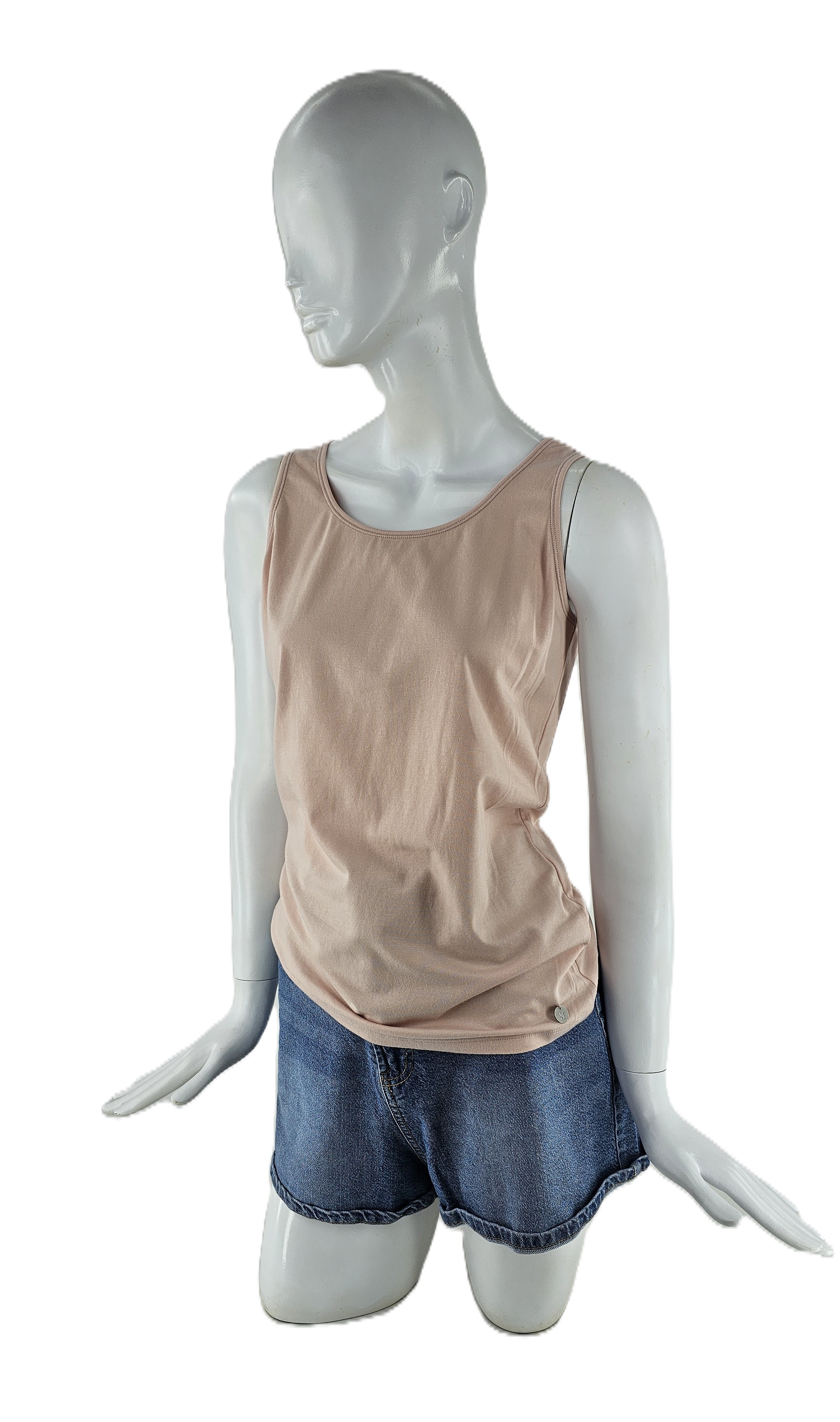 Kanatjere Femrash Ngjyre Uthull Outlet/Sleeveless Top