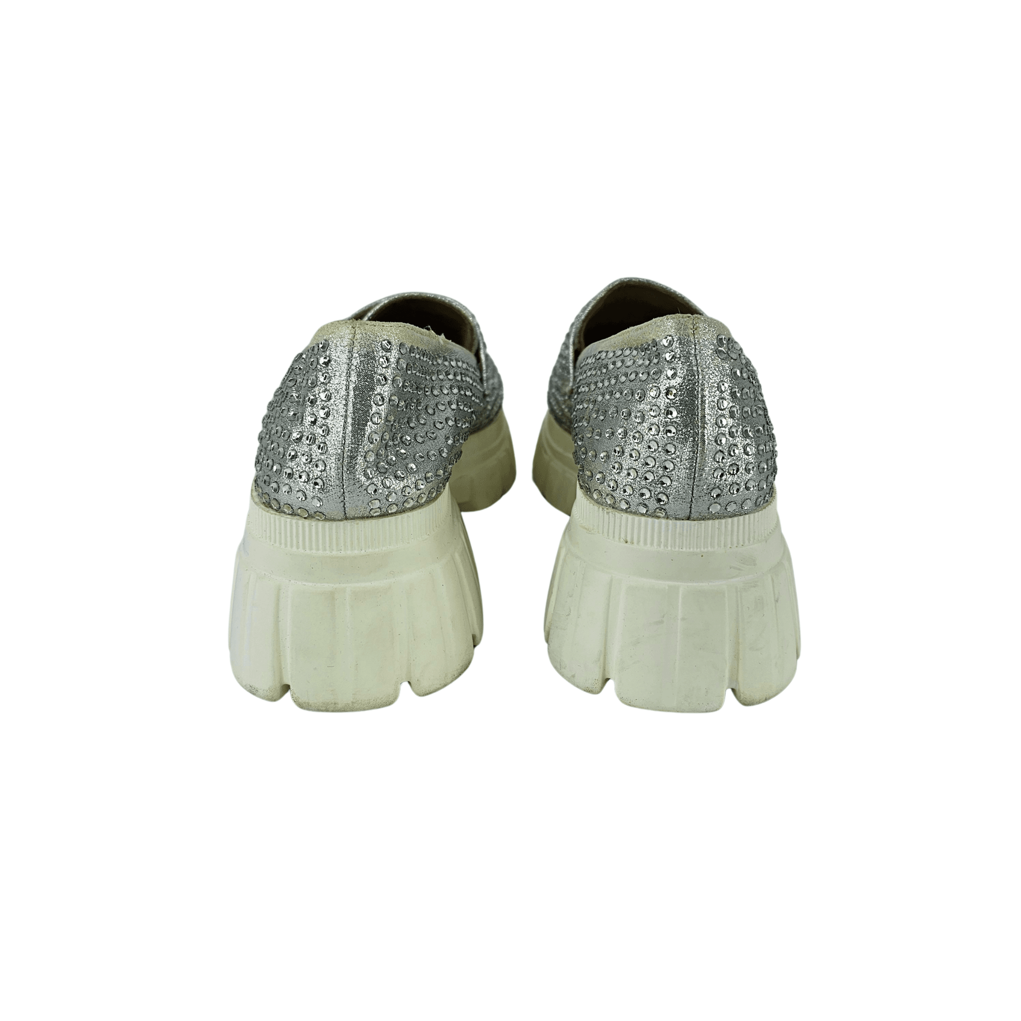 Kepuce Femrash Fashionova Ngjyre Silver me Gure S.Hand/Shoes