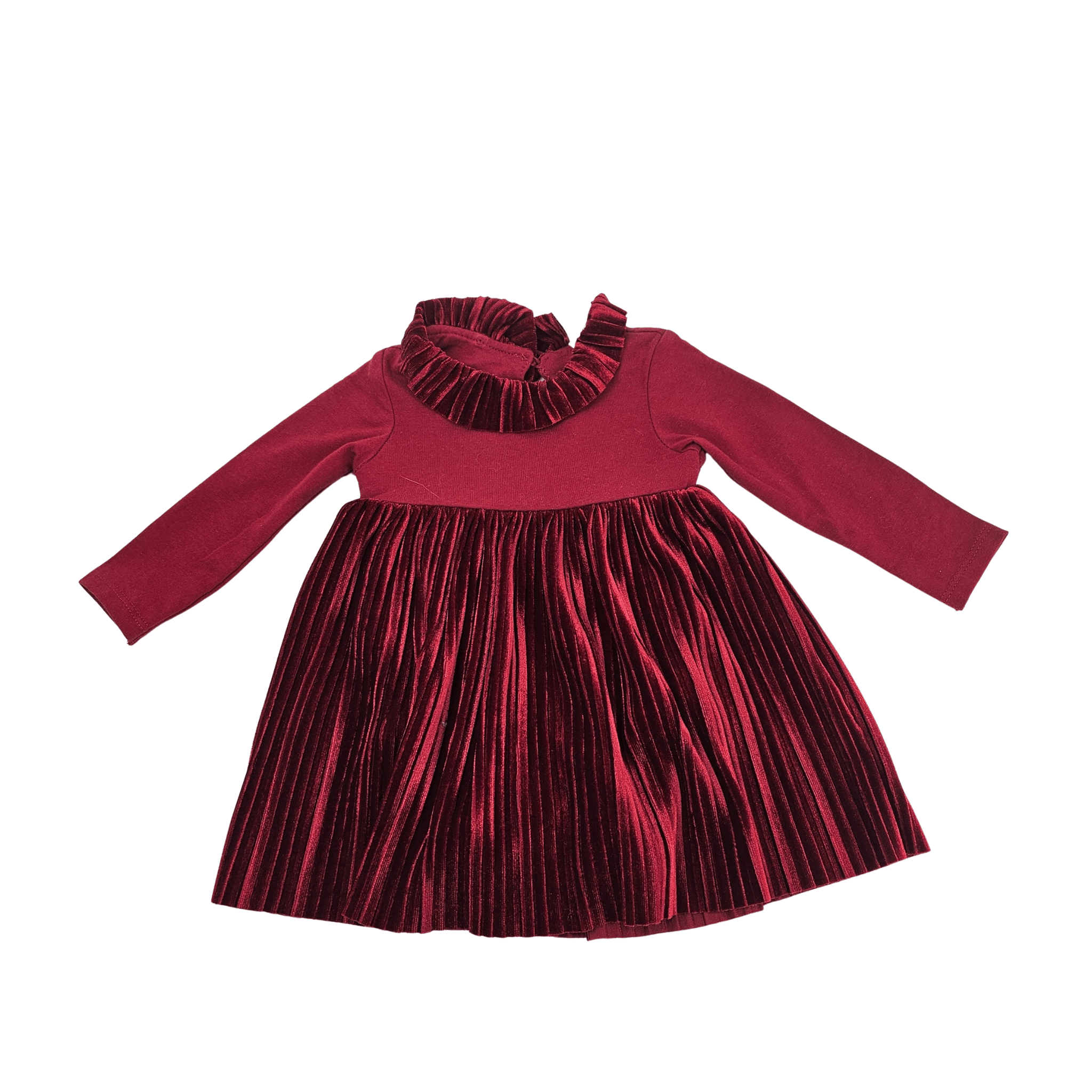 Fustan Femijesh Ngjyre Vishnje S.Hand