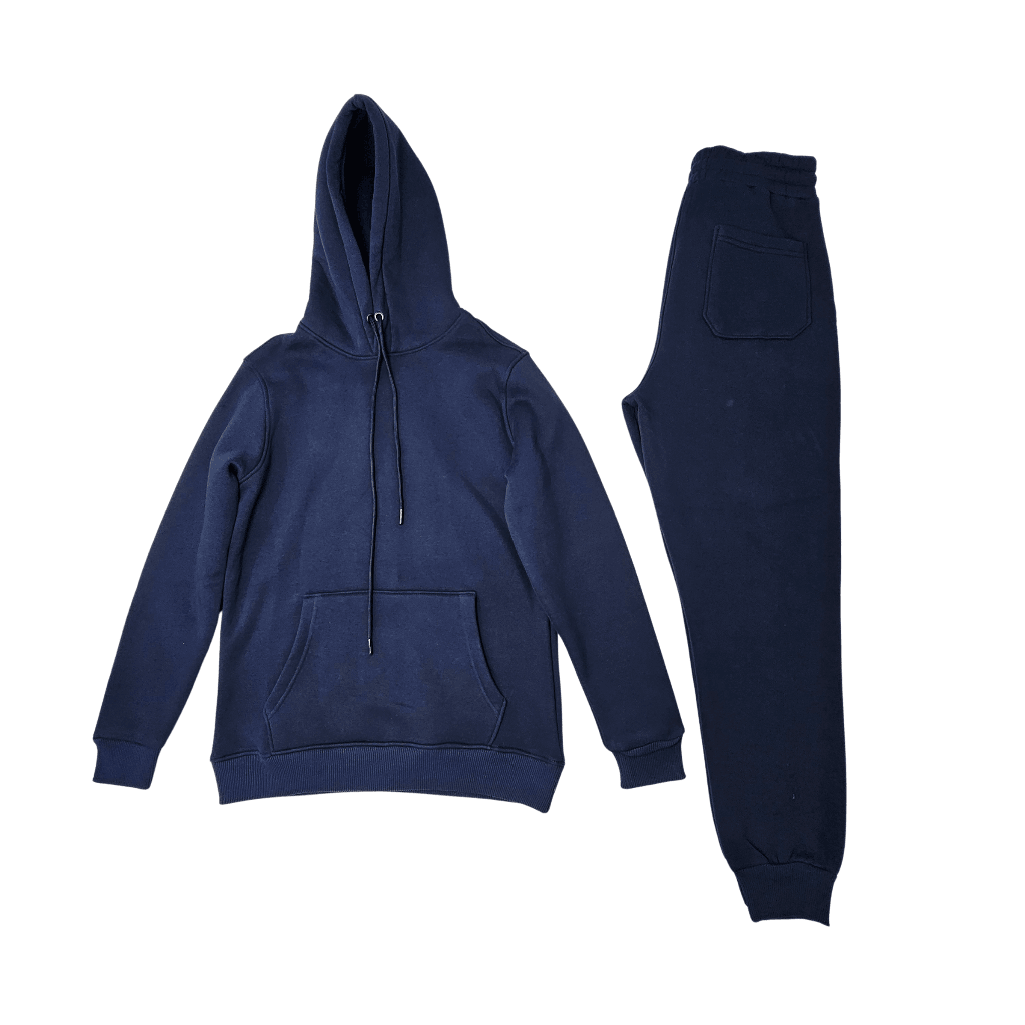 Kostum Sportiv Meshkujsh me Kapuc Outlet - Blu e Erret