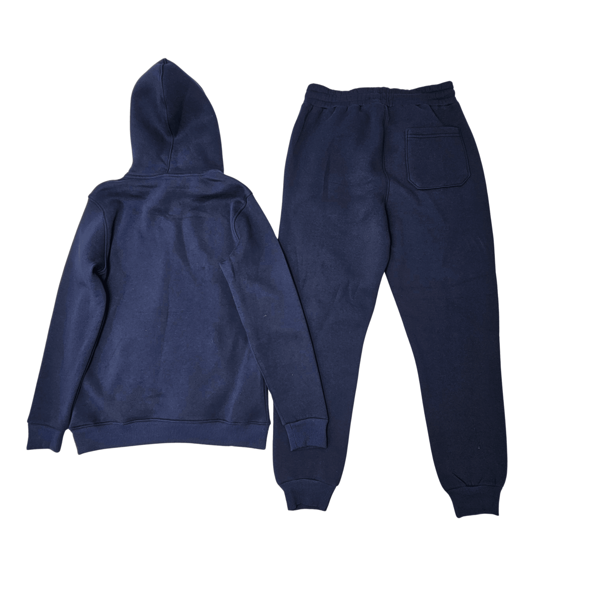 Kostum Sportiv Meshkujsh me Kapuc Outlet - Blu e Erret