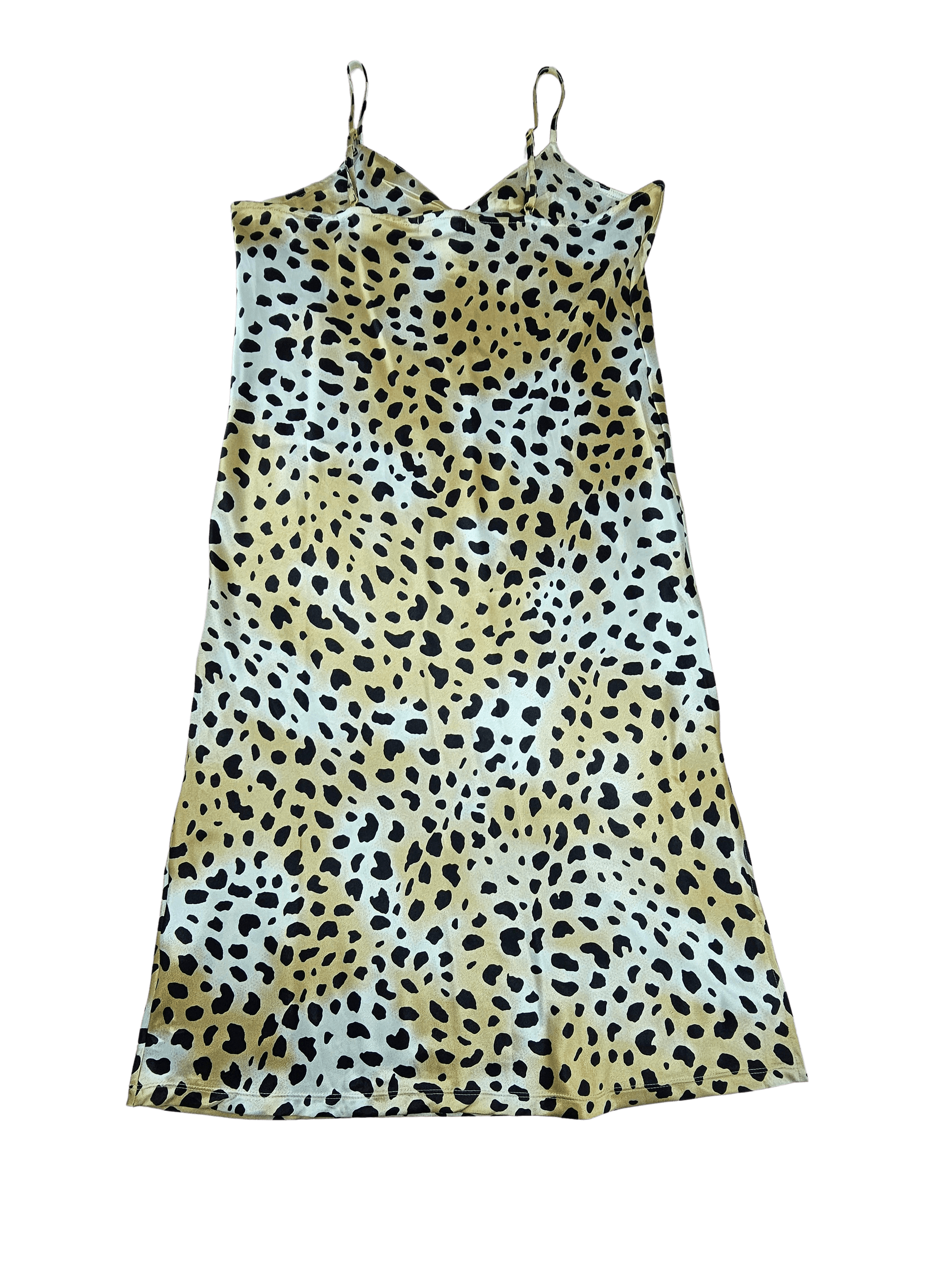 Fustan Hotkiss Saten Leopard S.Hand