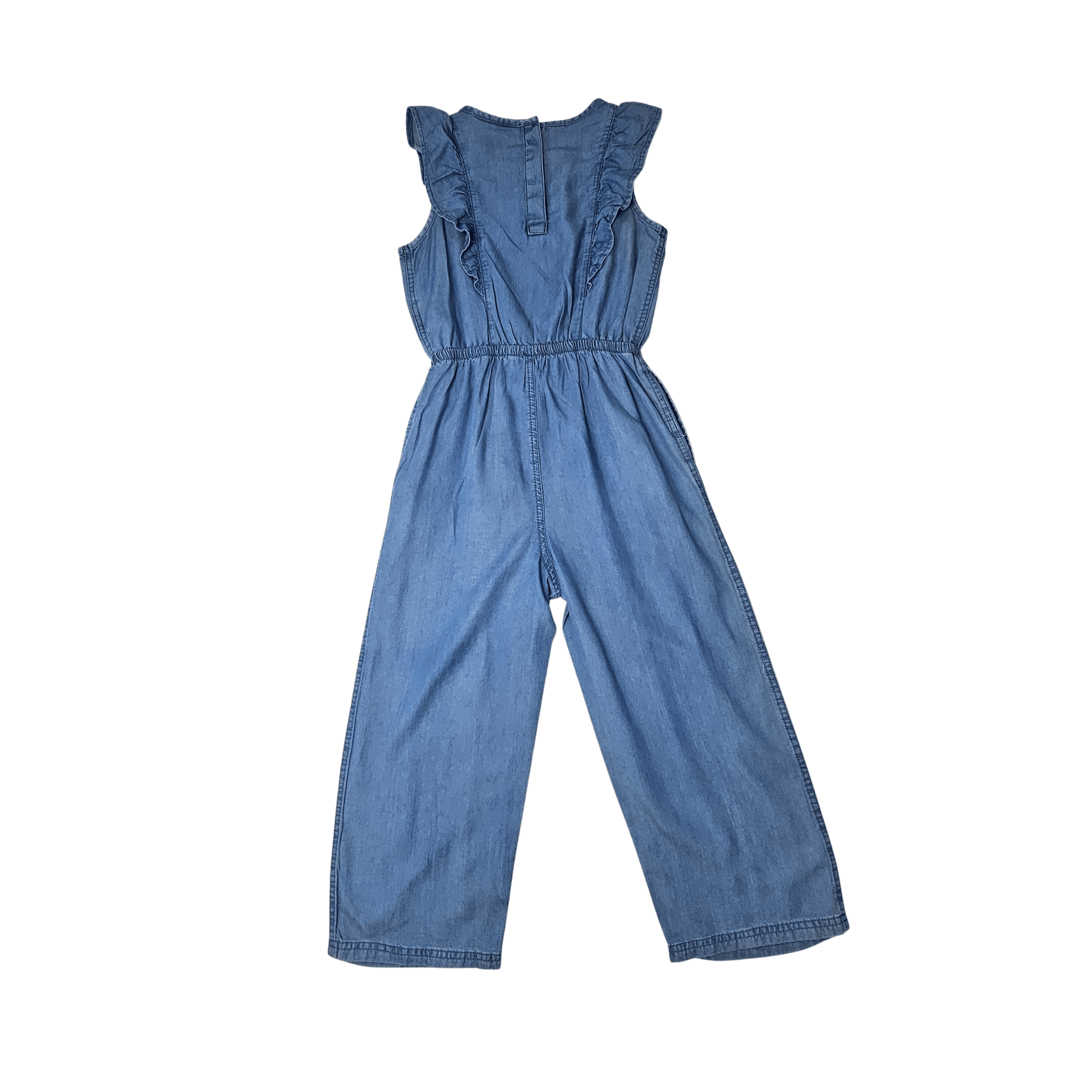 Paliceta Femijesh Ngjyre Blu S.Hand Jumpsuit