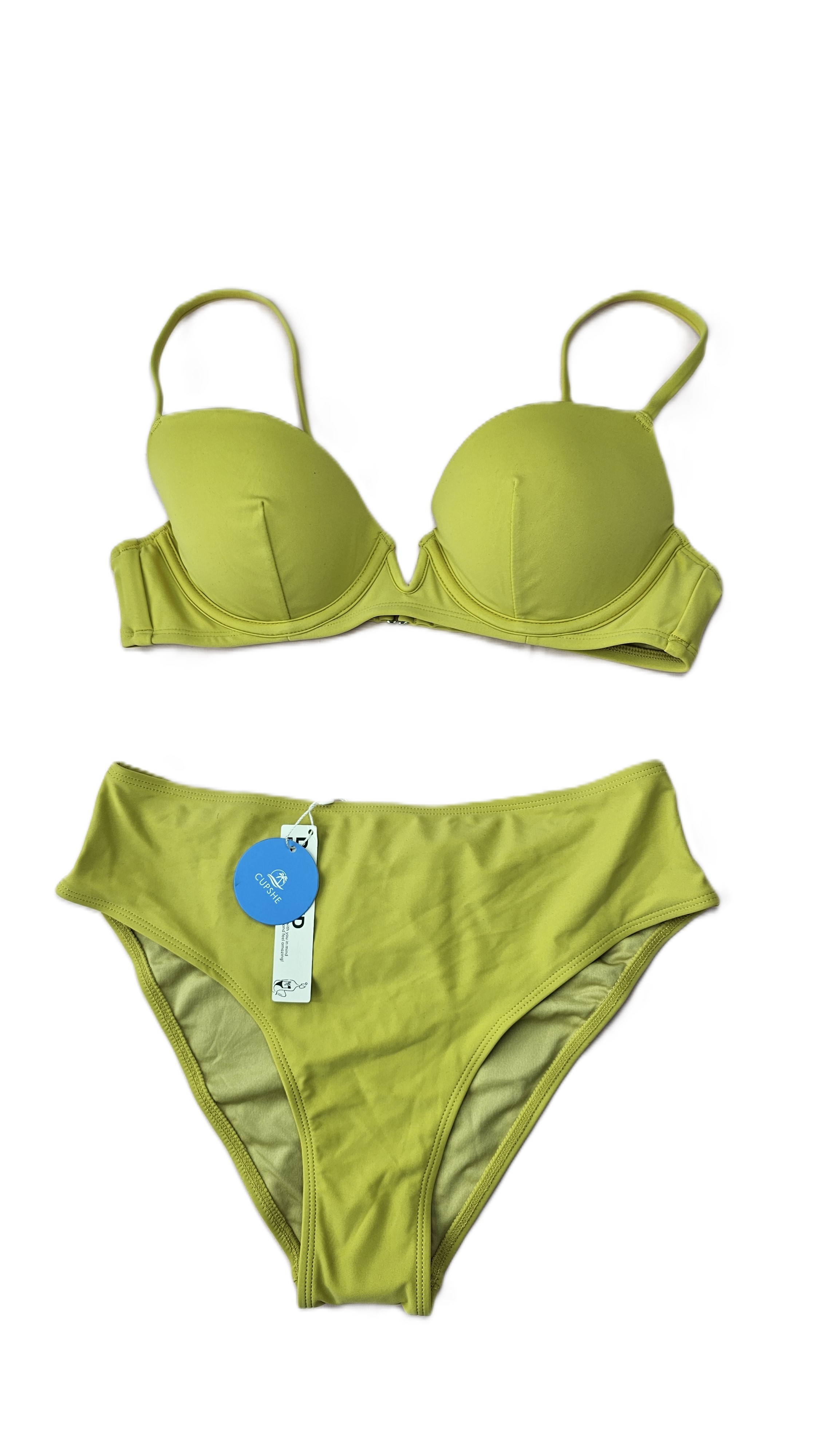 Bikini Cupshe Mustarde 