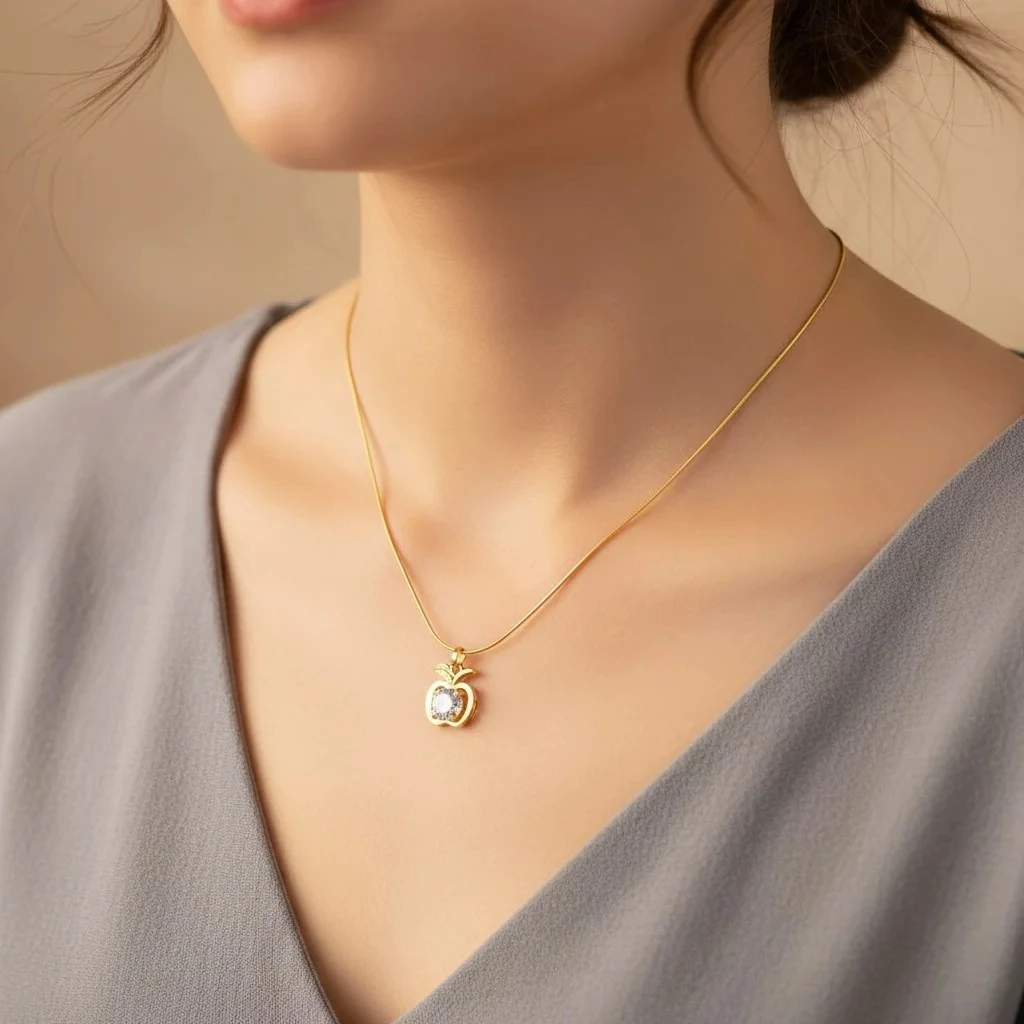 Varese Femrash Çeliku Stainless Steel Gold Women Necklace