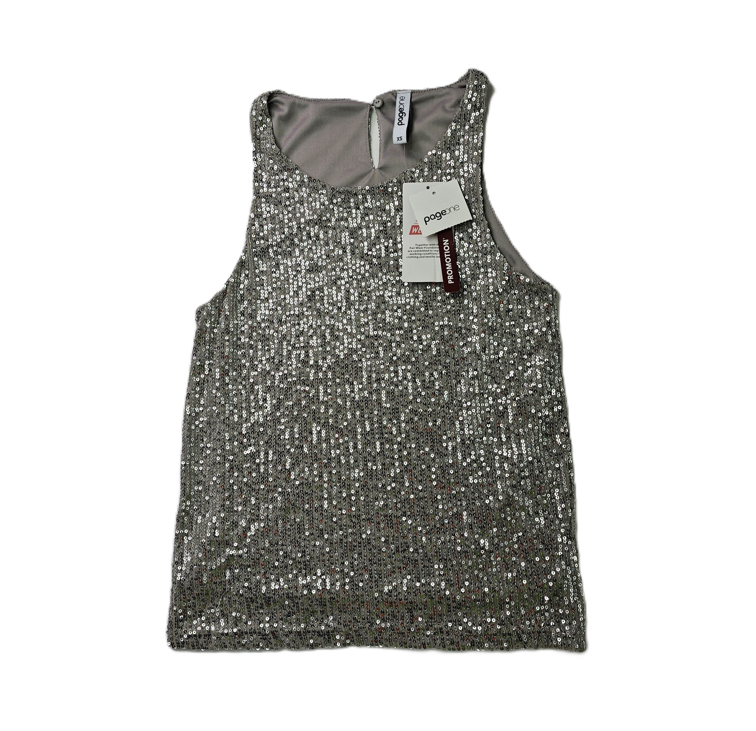 Kanatjere Femrash me Temina Ngjyre Gri Outlet/Sleeveless Top