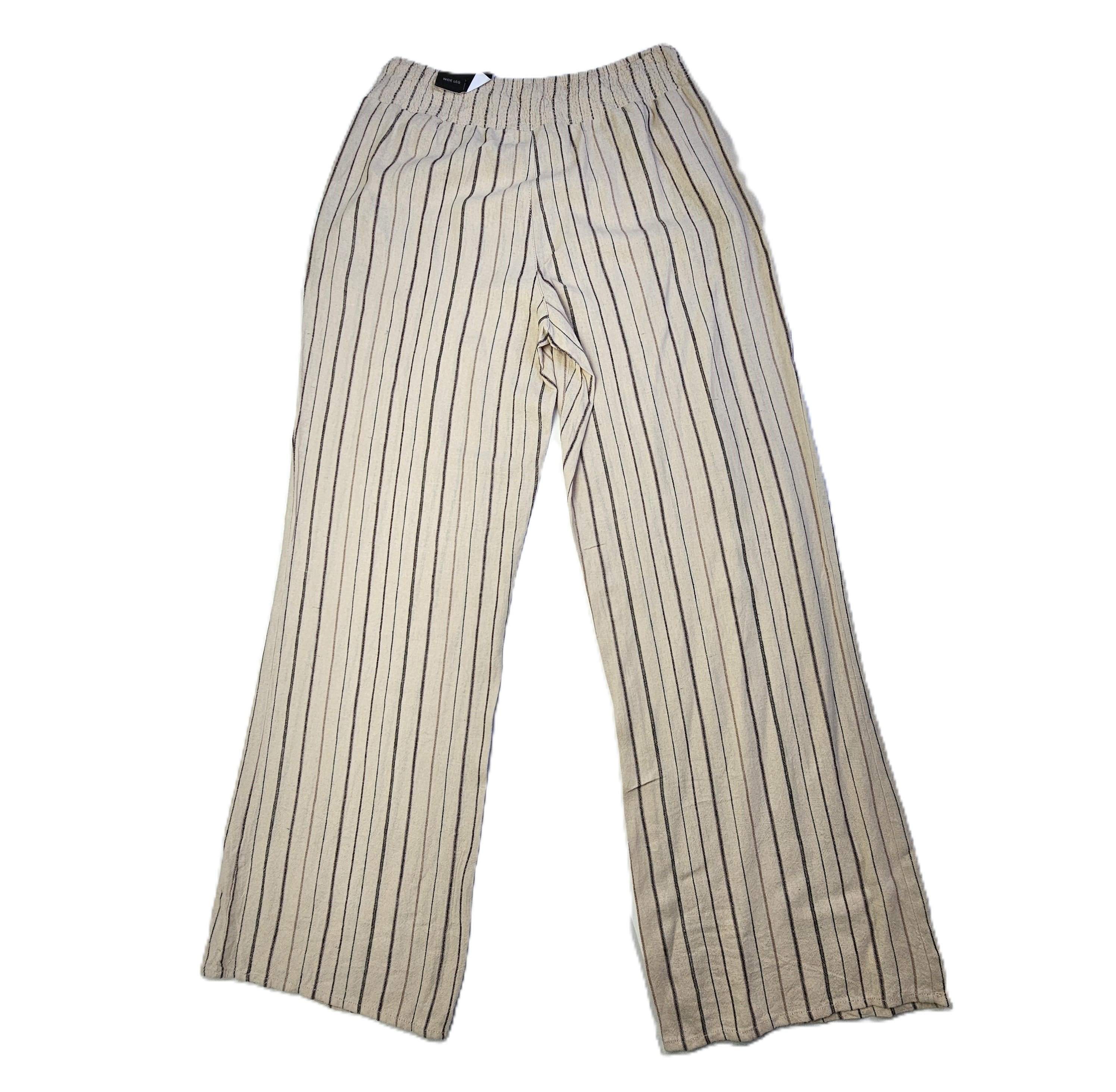 Pantallona Verore Femrash Maurices Ngjyre Bezhe me Vija te Zeza Outlet/Beige Summer Pants