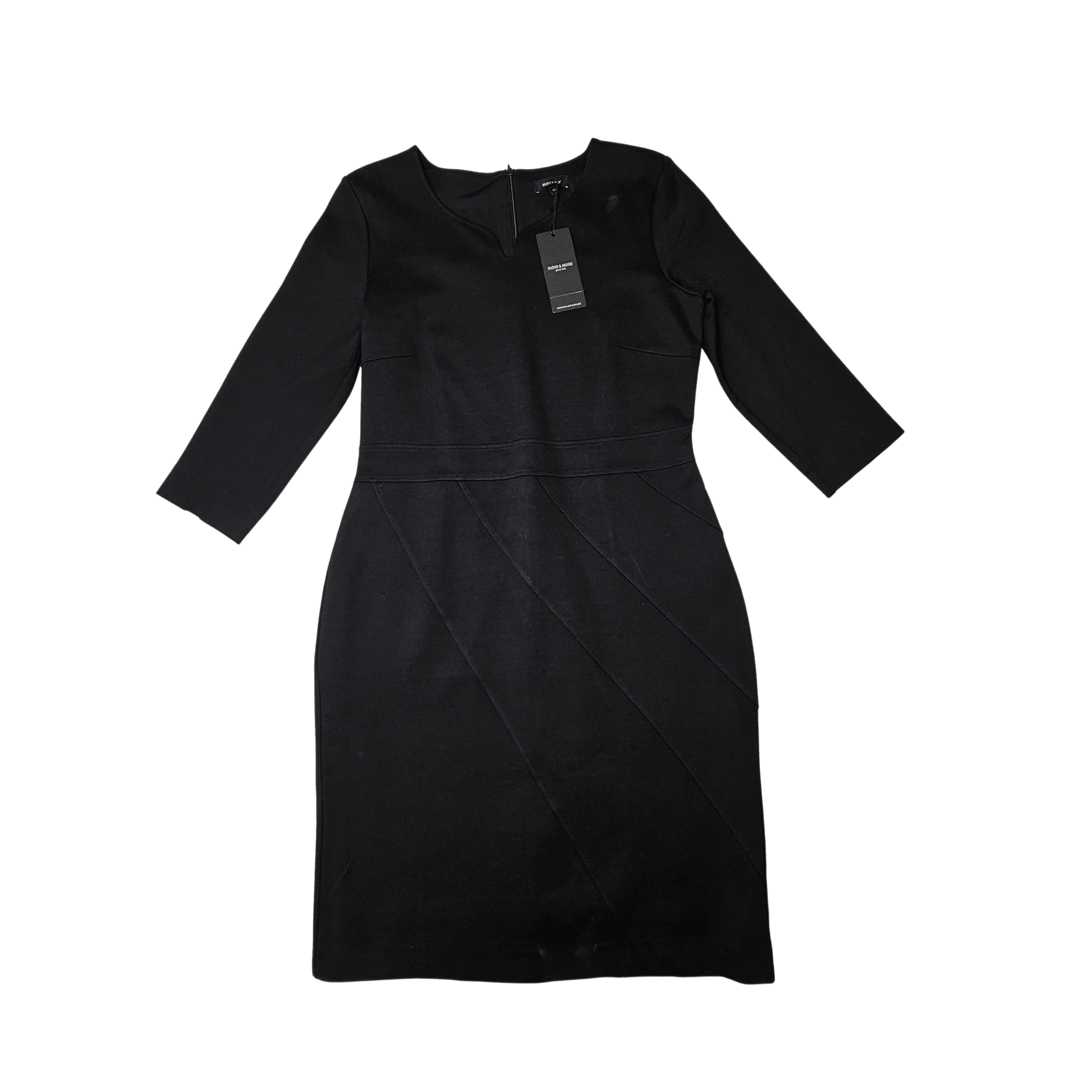 Fustan Femrash Ngjyre i Zi Outlet Womens Dress