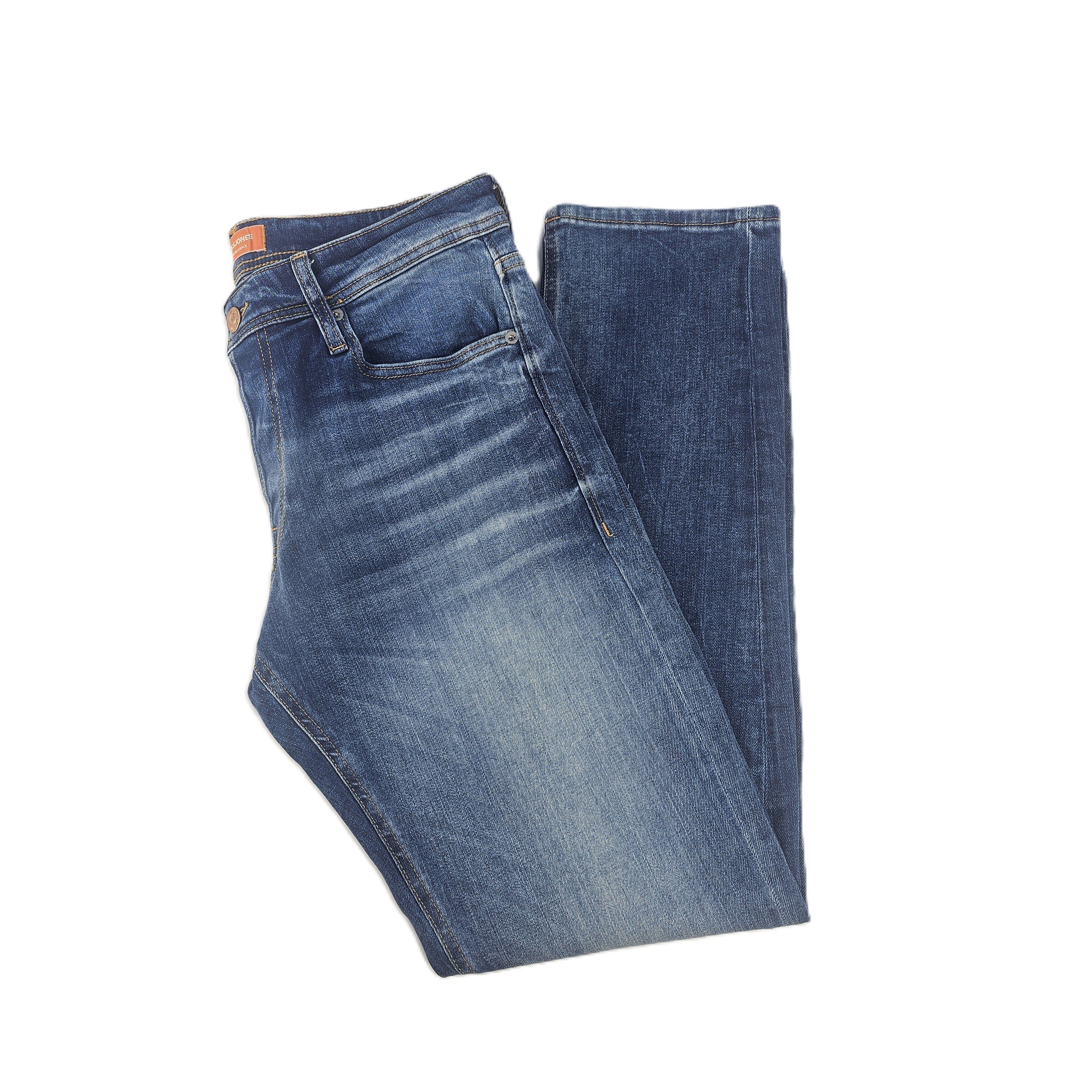Pantallona Xhins Meshkujsh Jack&Jones S.Hand/ Blue Denim