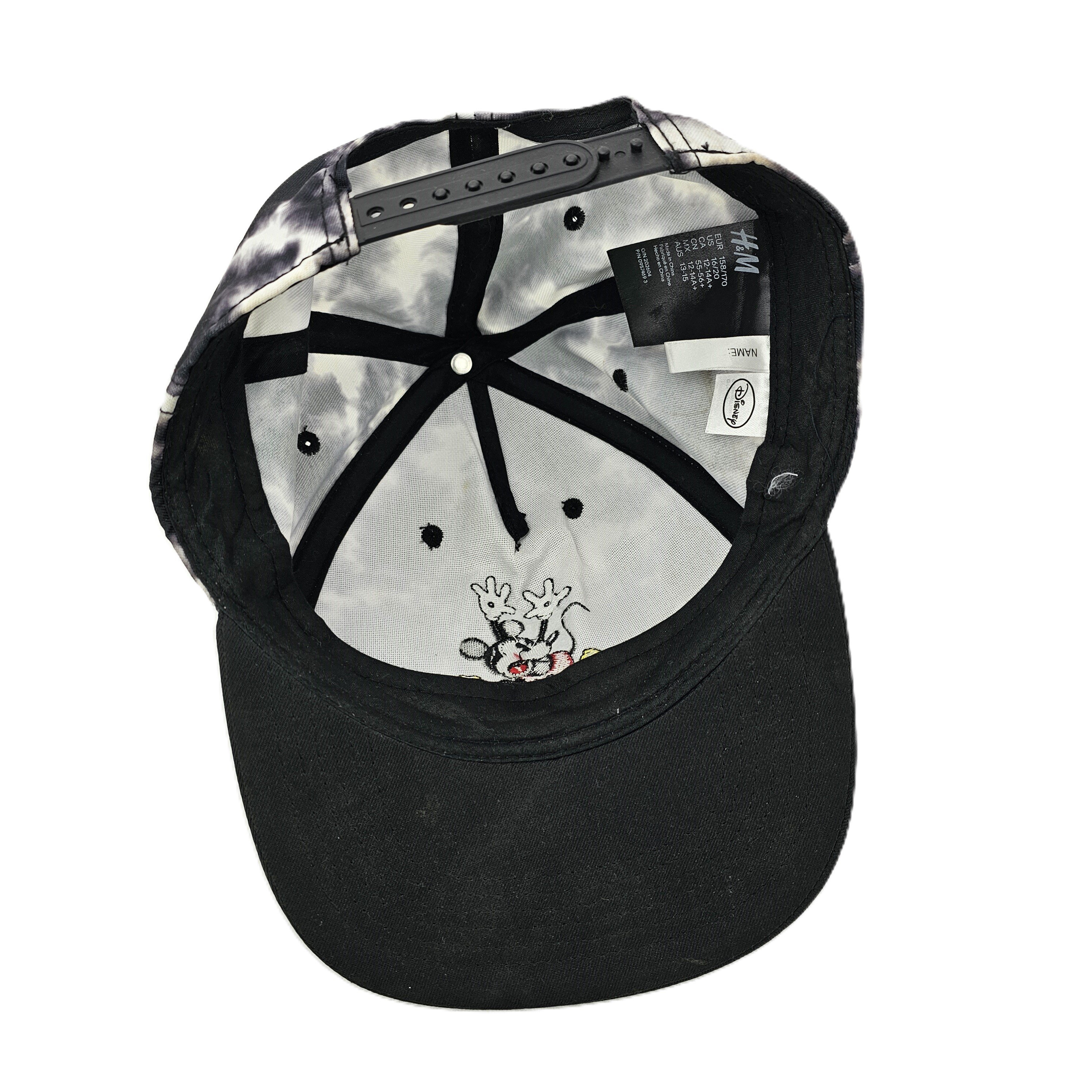 Kapele Femijesh H&M Ngjyre Gri e Erret me Mickey Mouse S.Hand/Hat