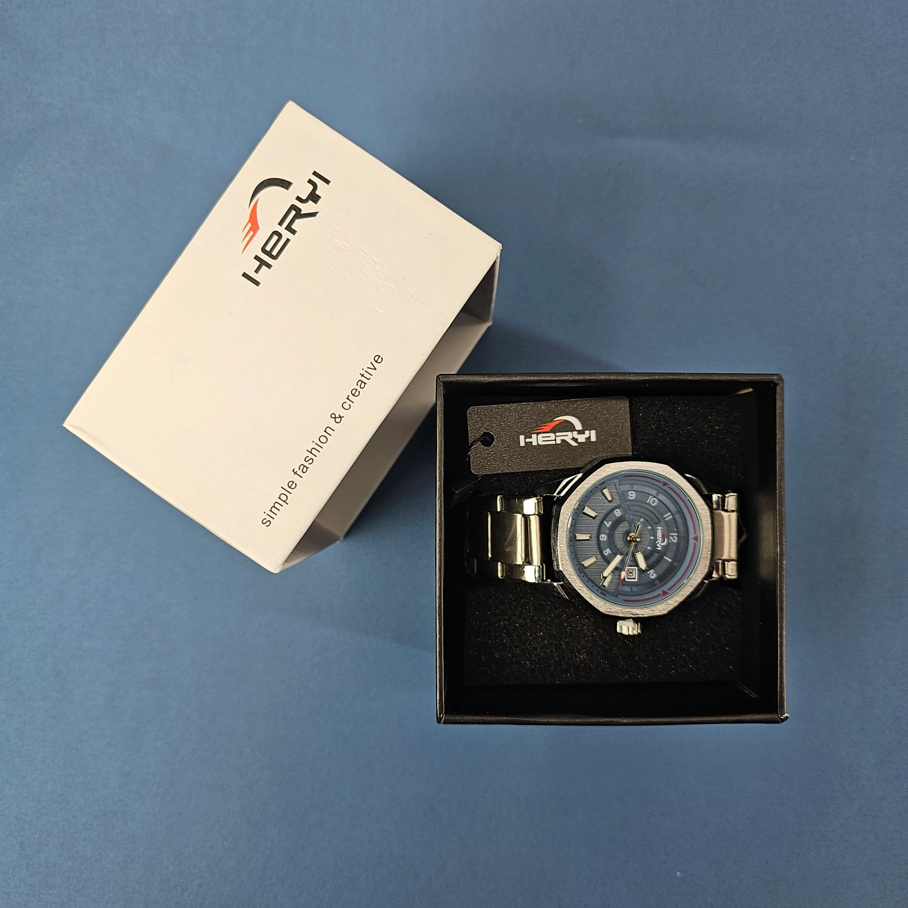 Ore Meshkujsh Çeliku M3 Mans Watch