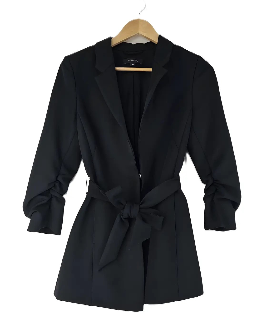 Xhakete Klasike Femrash Ngjyre e Zeze me Detaj Rrudhash tek Krahet S.Hand