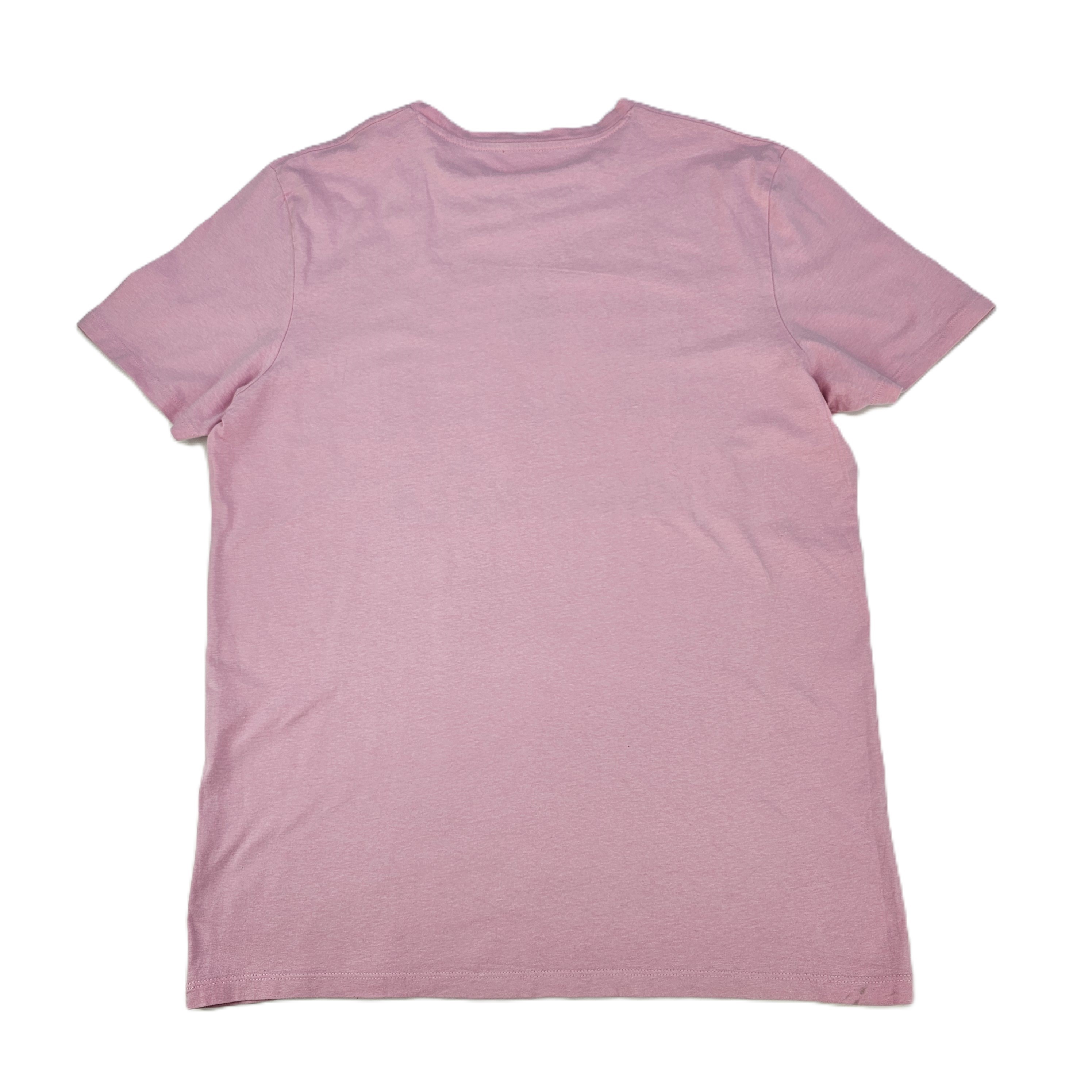 T-Shirt Meshkujsh Jack&Jones Ngjyre Roze S.Hand
