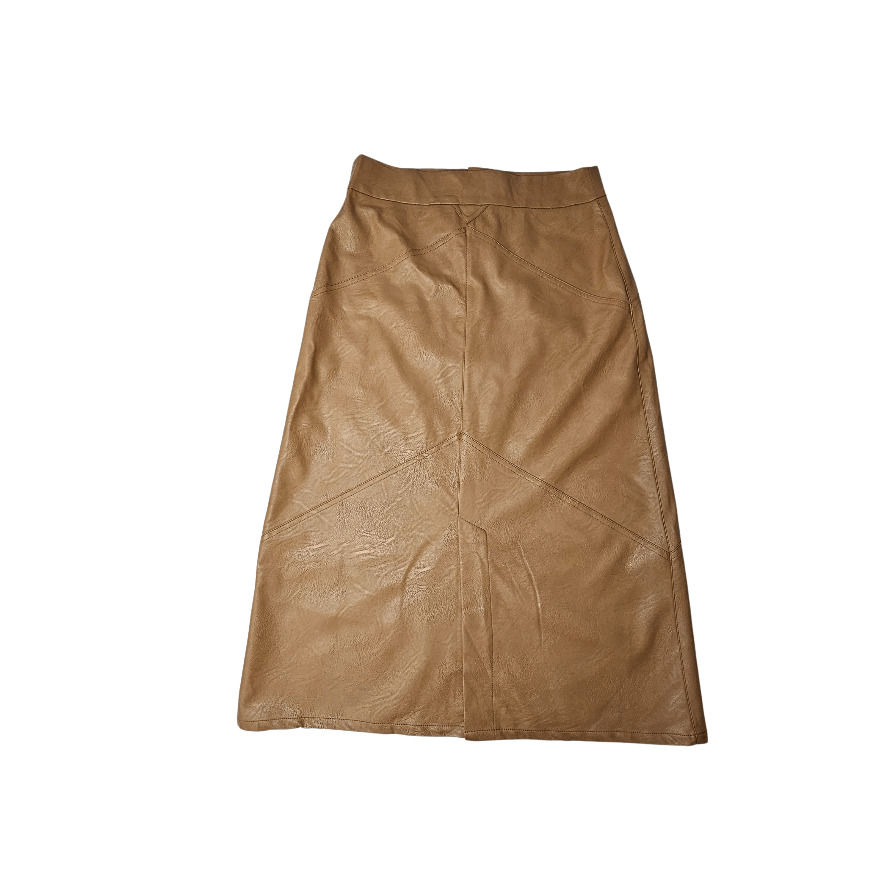 Fund Lekure Femrash Ngjyre Kafe Womens Skirt