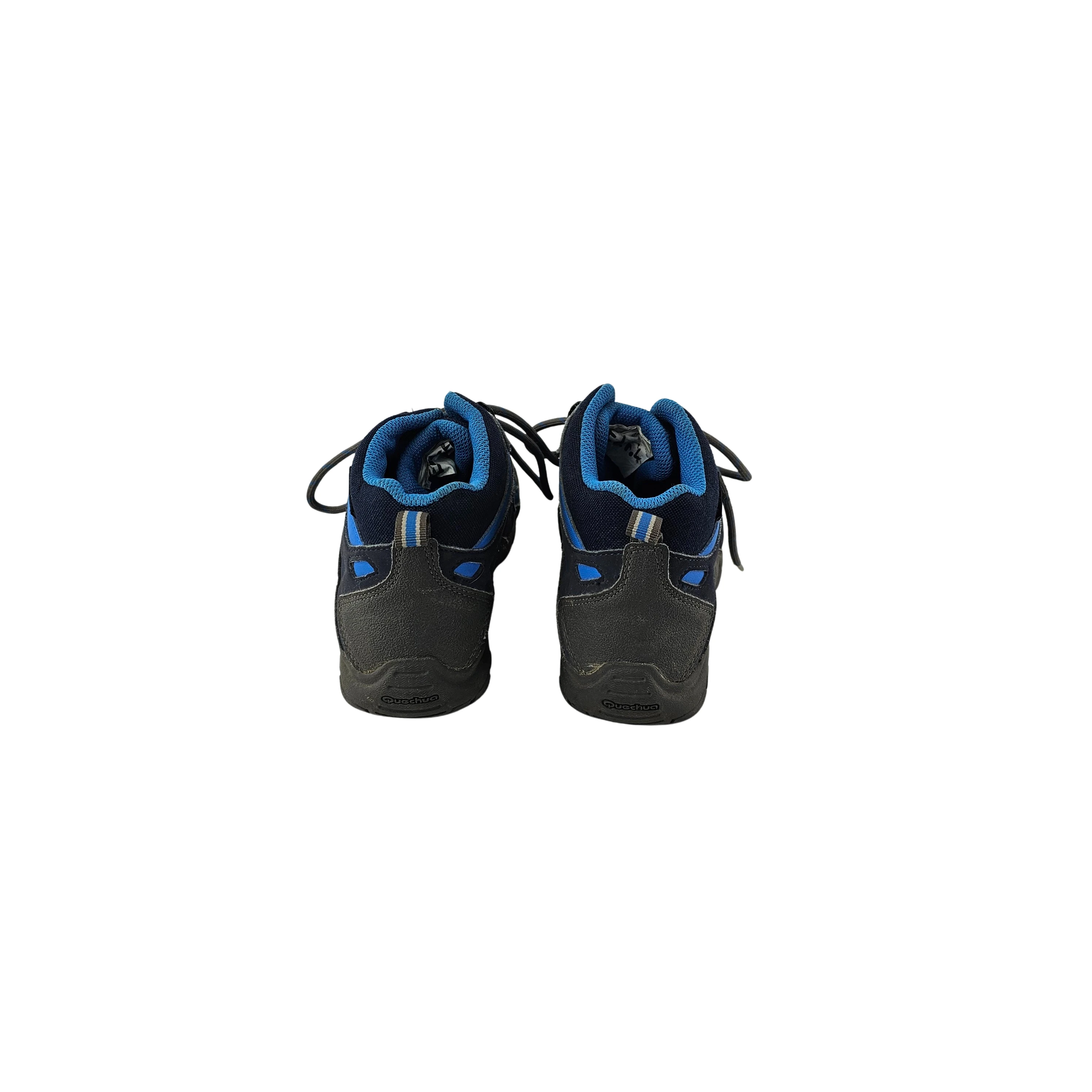 Kepuce Femijesh Waterproof Ngjyre Gri me Dizajn Blu S.Hand Children's Shoes