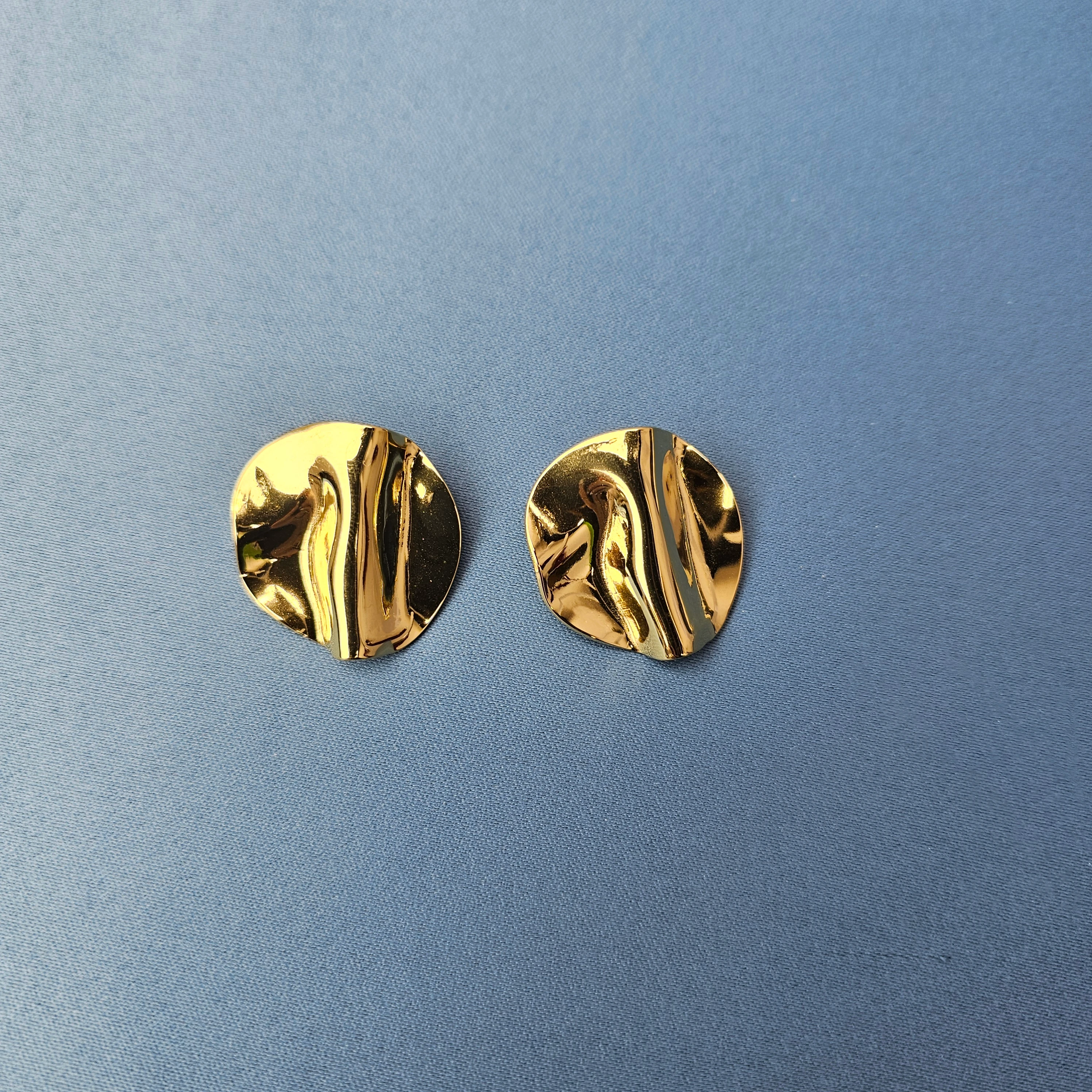 Vathe Femrash Çeliku M7 Stainless Steel Ngjyre Gold Women Earrings