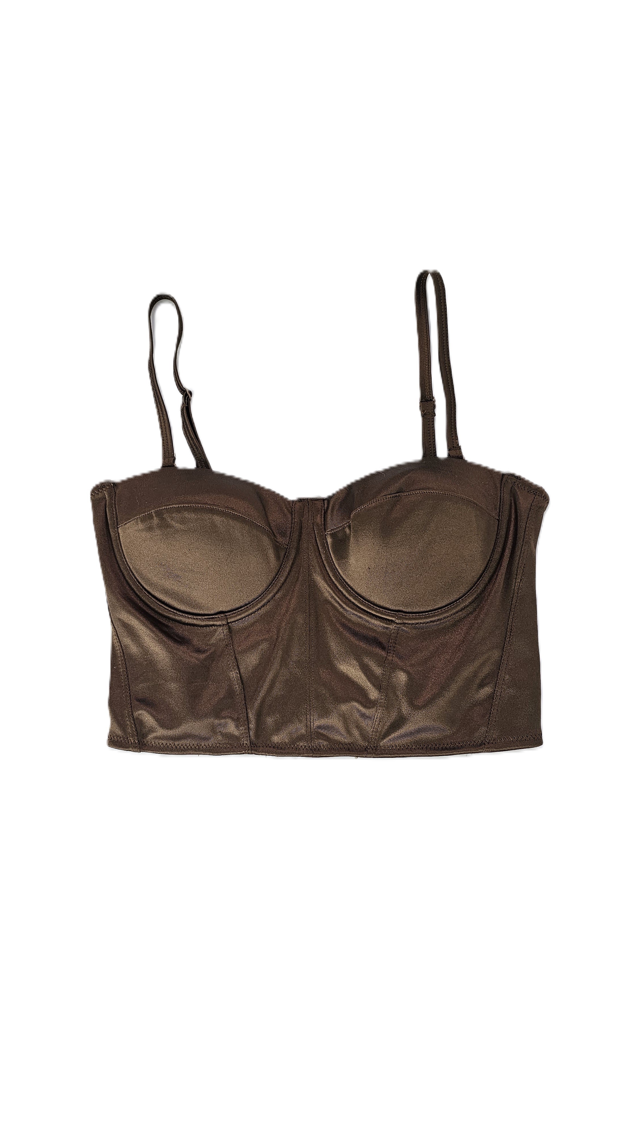 Kanatjere Crop Top kafe S.Hand