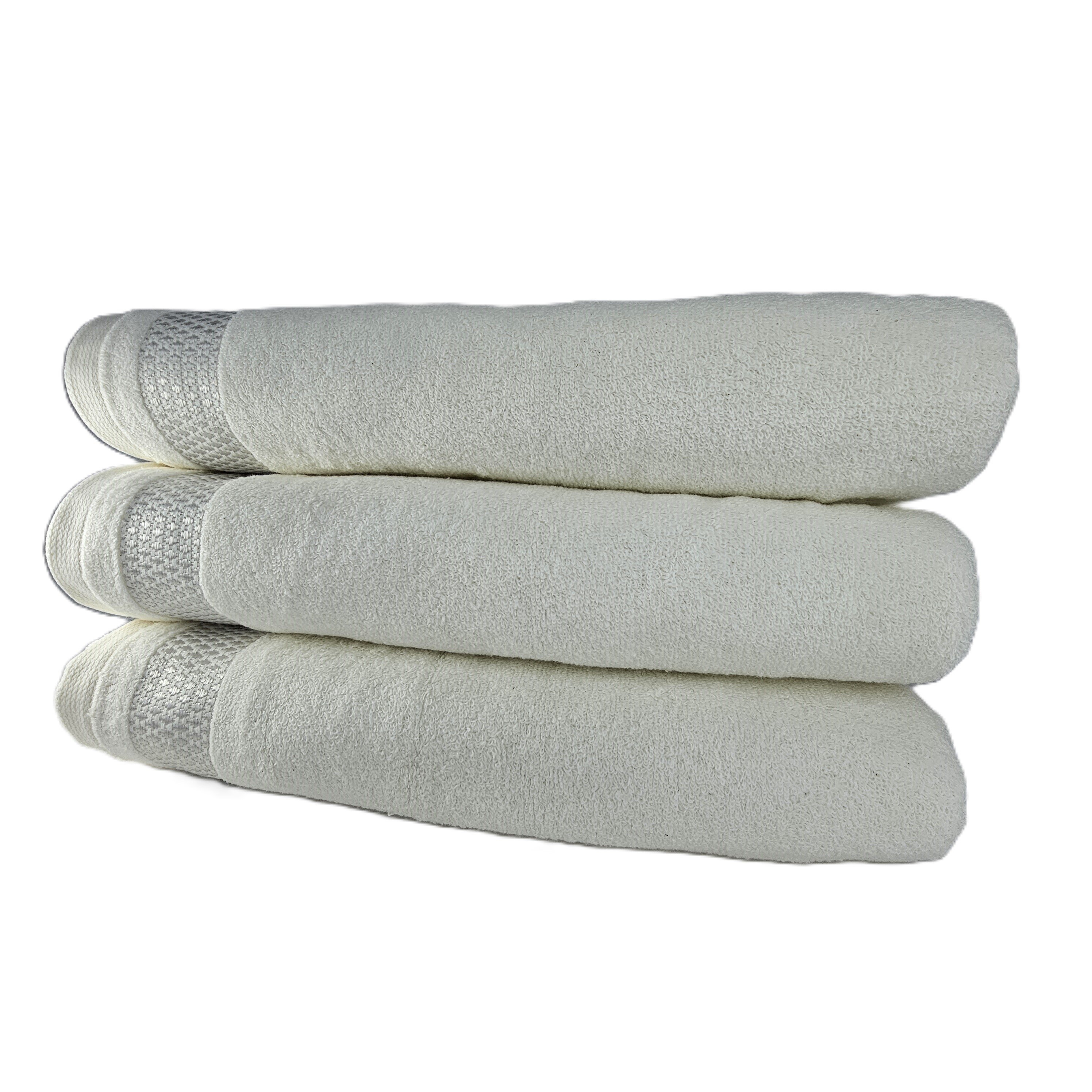 Peshqir Banje Trupi Me Fashe Ngjyre Qumesht 1 Cope 70x150 cm 490 gr