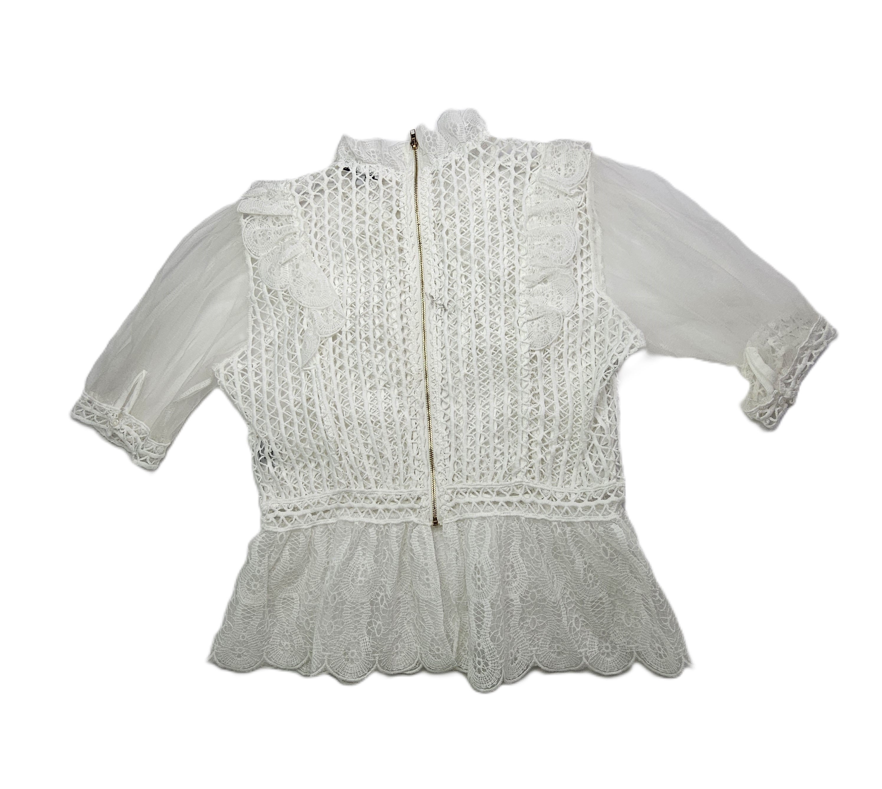 Kemishe Femrash Dantelle Ngjyre e Bardhe S.Hand/Shirt