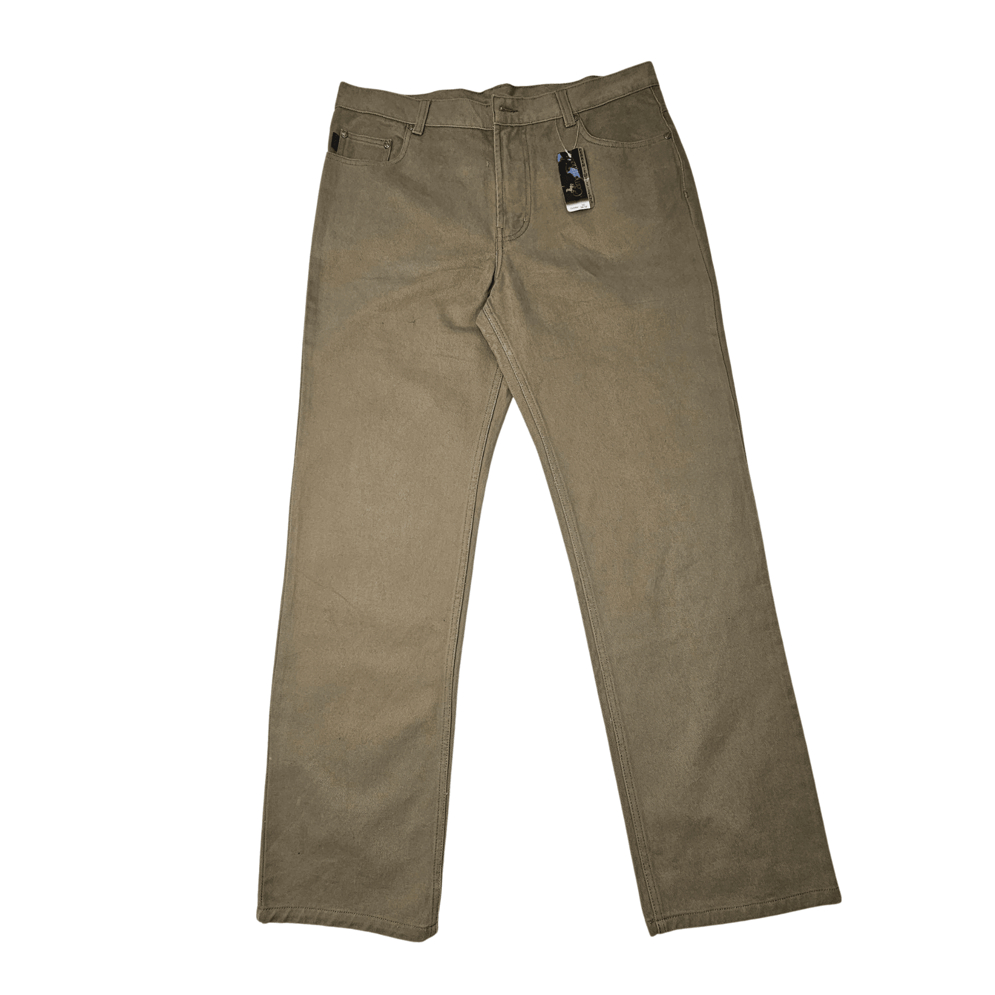 Pantallona Xhins Meshkujsh Ngjyre Bezhe Outlet Jeans
