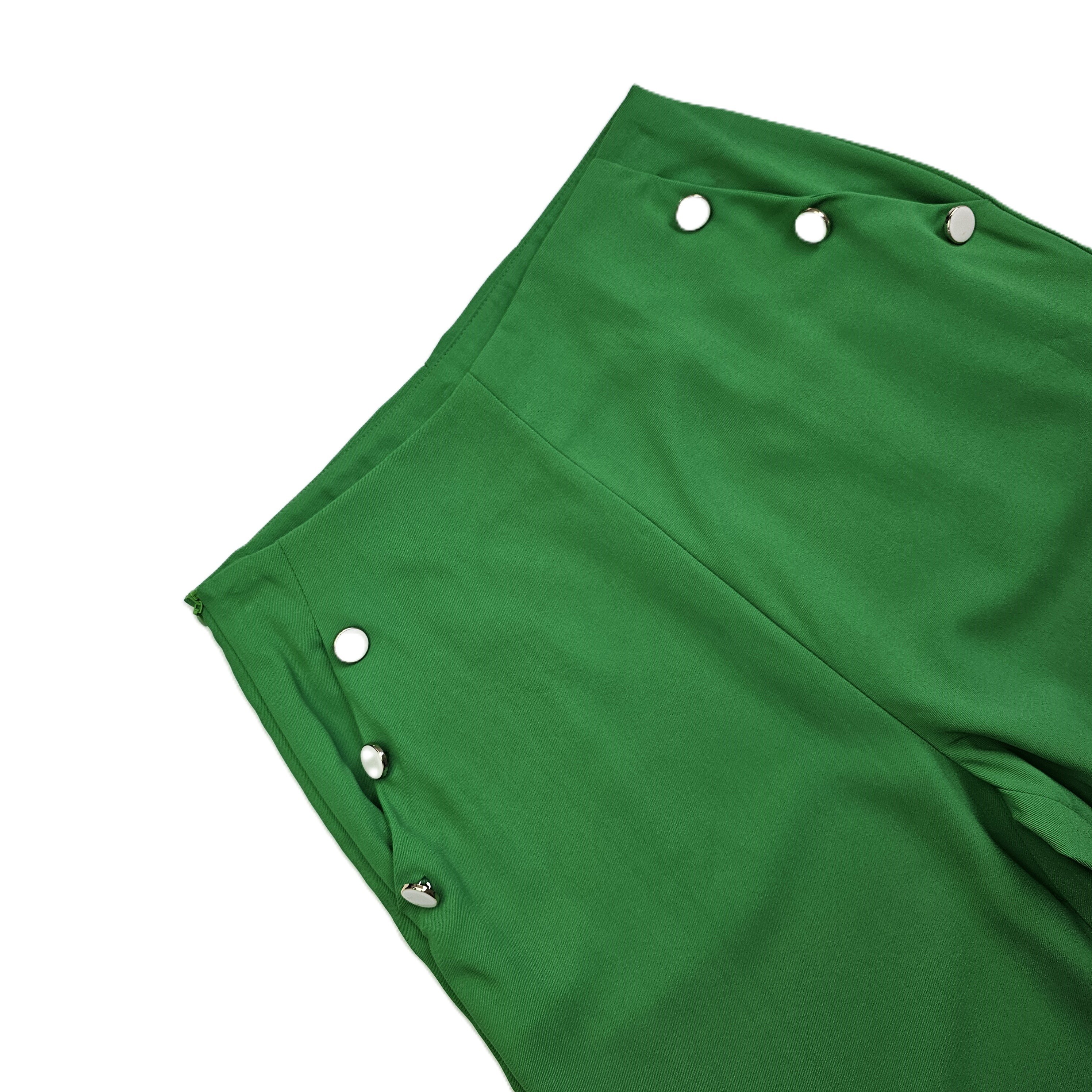 Pantallona Verore Femrash Shein Ngjyre Jeshile S.Hand/Green Summer Pants