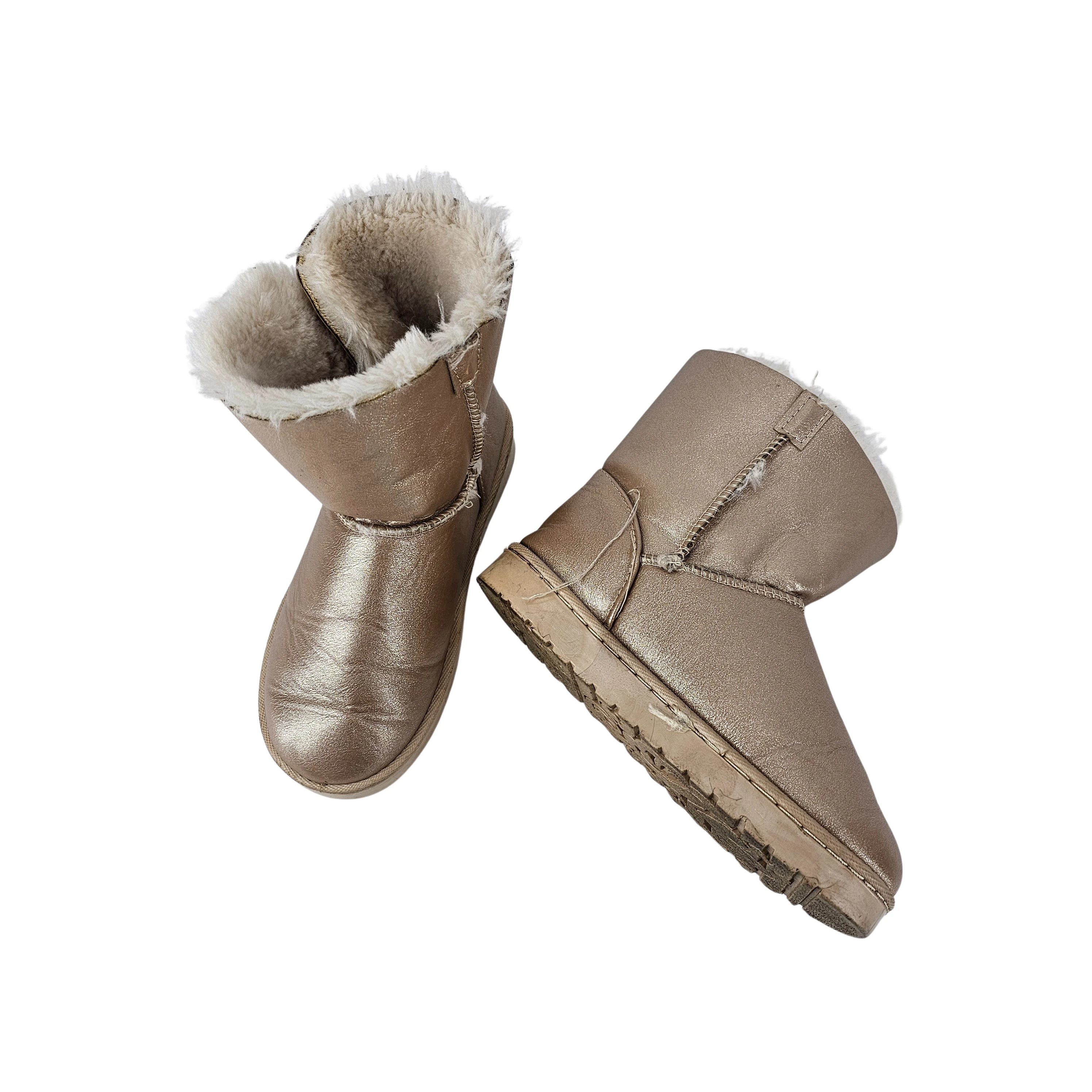 Cizme Femijesh me Push Brenda Ngjyre Bezhe S.Hand Children's Boots