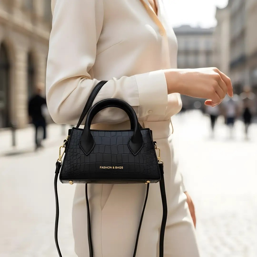 Cante Mini e Vogel Fashion&Bags Ngjyre e Zeze S.Hand