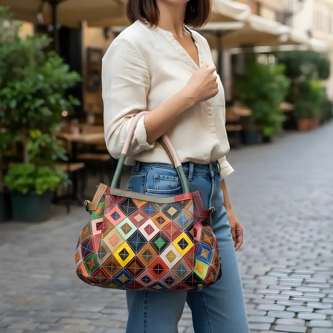 Cante Femrash Dizajn Shumengjyresh S.Hand Womens Bag