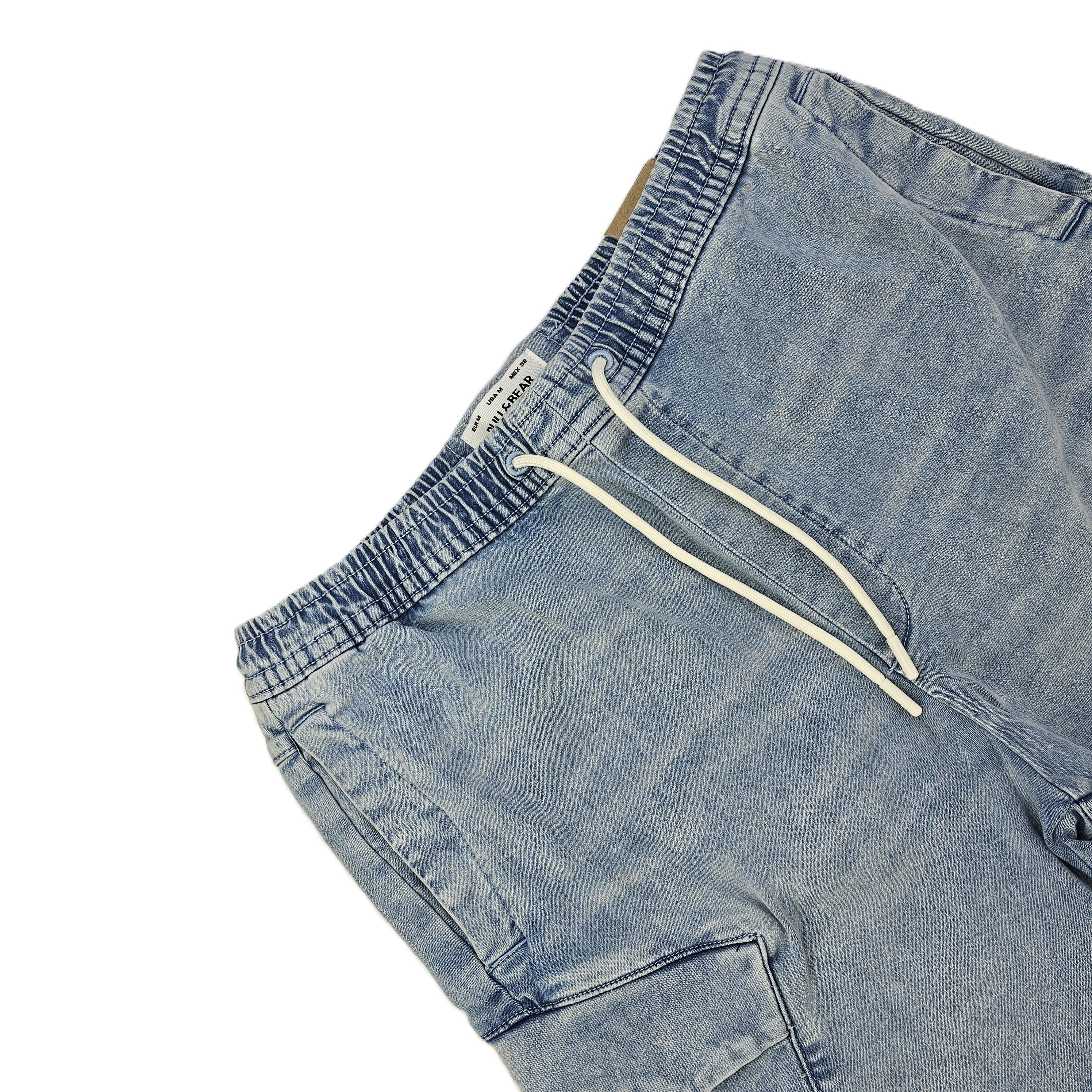Pantallona te Shkurtra Meshkujsh Pull&Bear S.Hand/Blue Denim Shorts