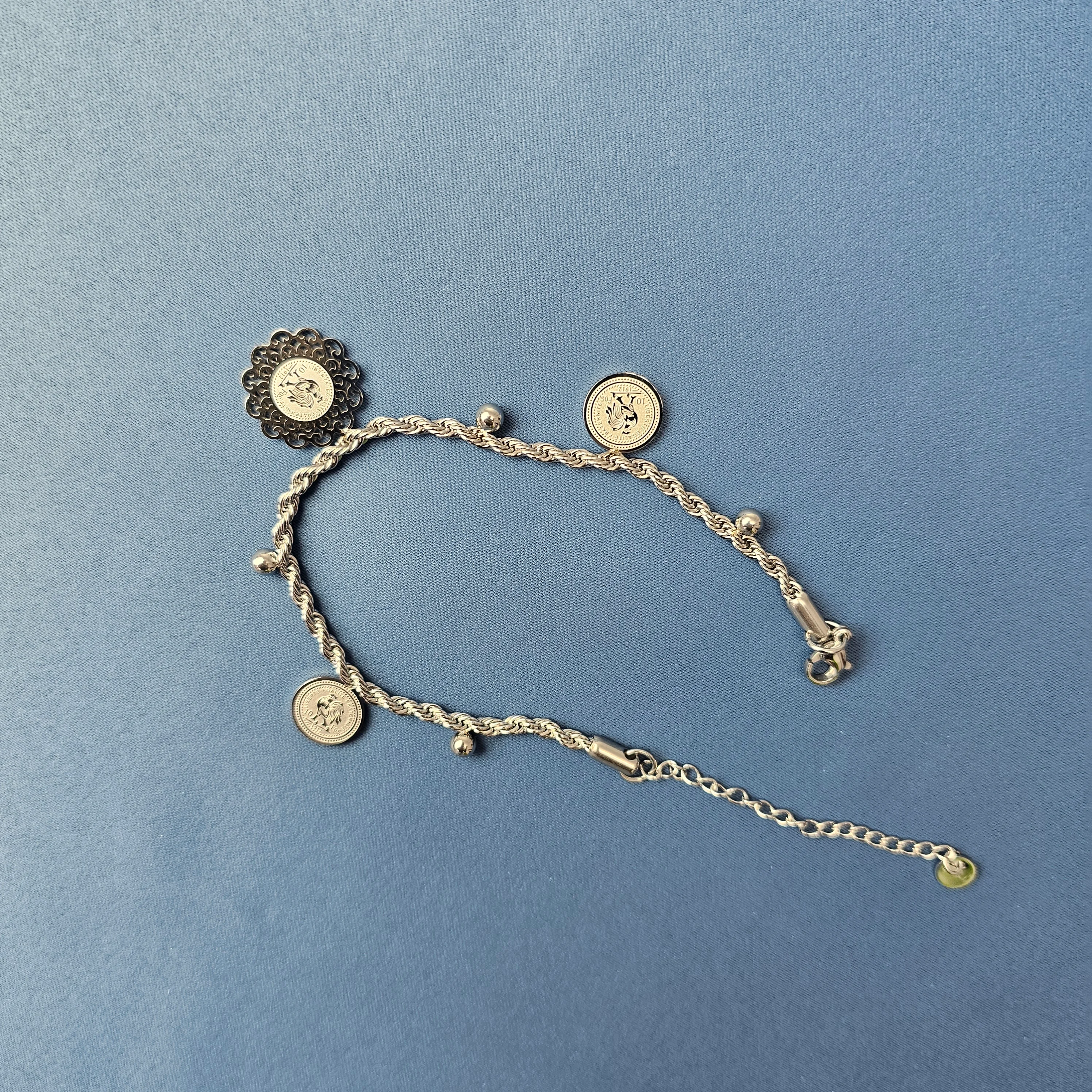 Byzylyk Femrash Çeliku Stainless Steel Ngjyre Silver Women Bracelet