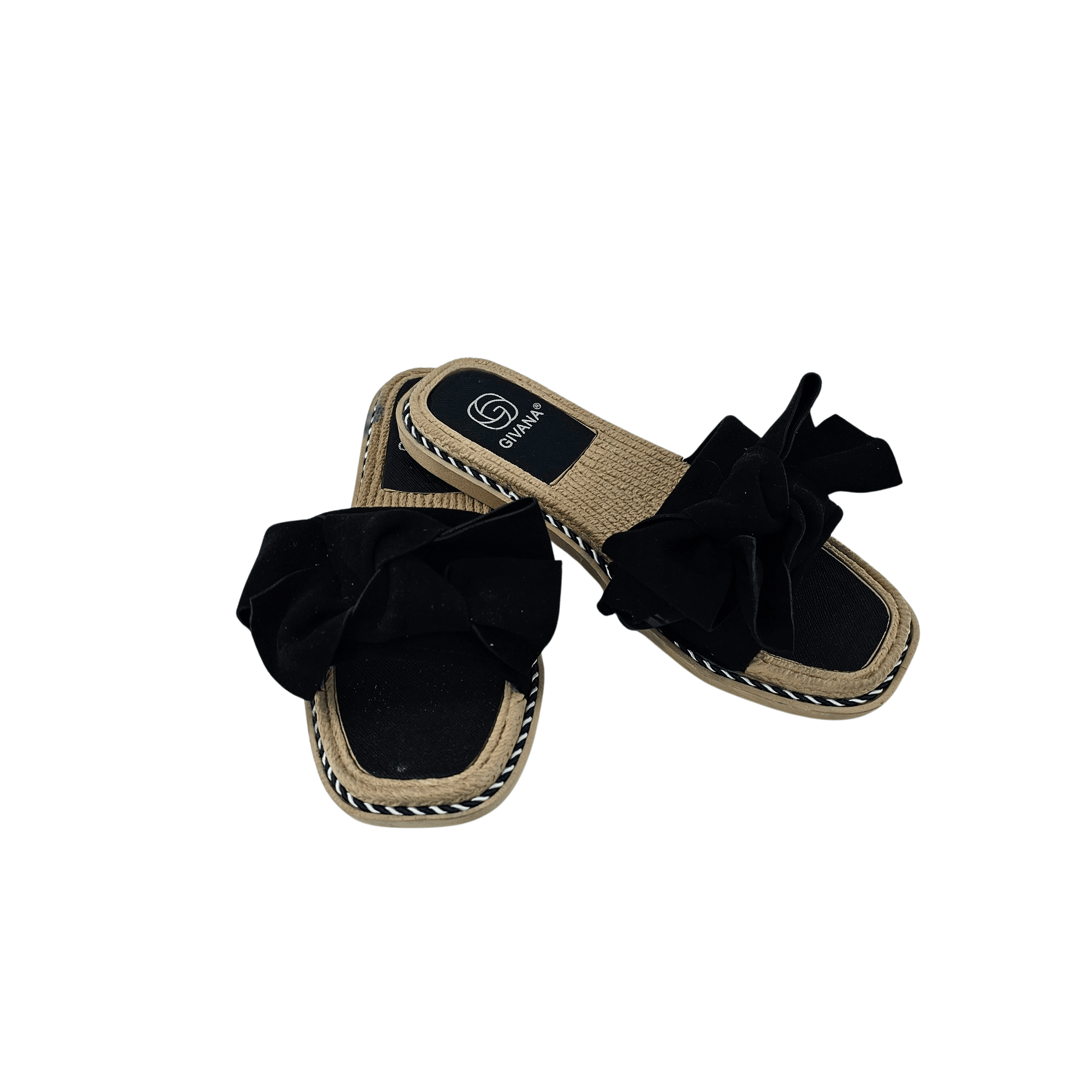 Shapka Femrash Ngjyre Bezhe me Dizajn te Zi S.Hand