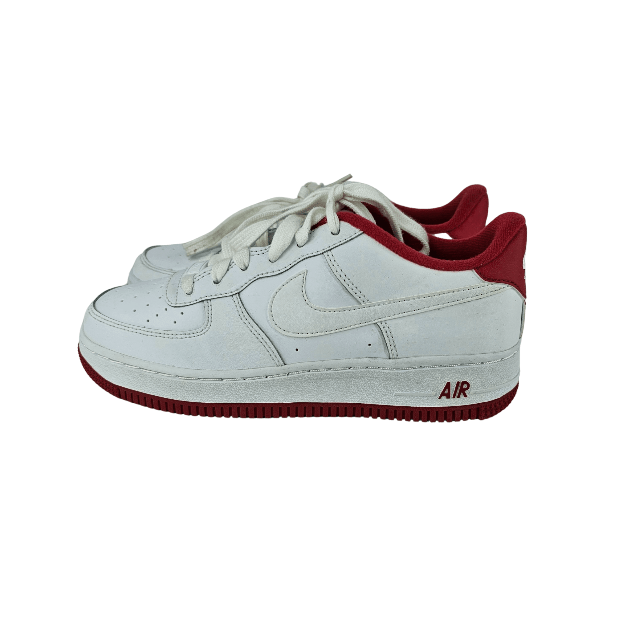 Atlete Femrash Air Nike Ngjyre te Bardha me Dizajn te Kuq S.Hand/Trainers