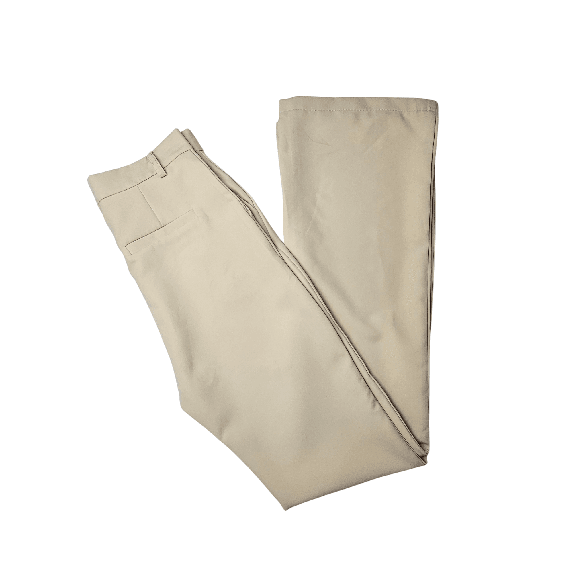 Pantallona Klasike Femrash Loavies Ngjyre Bezhe e Hapur Outlet Classic Pants