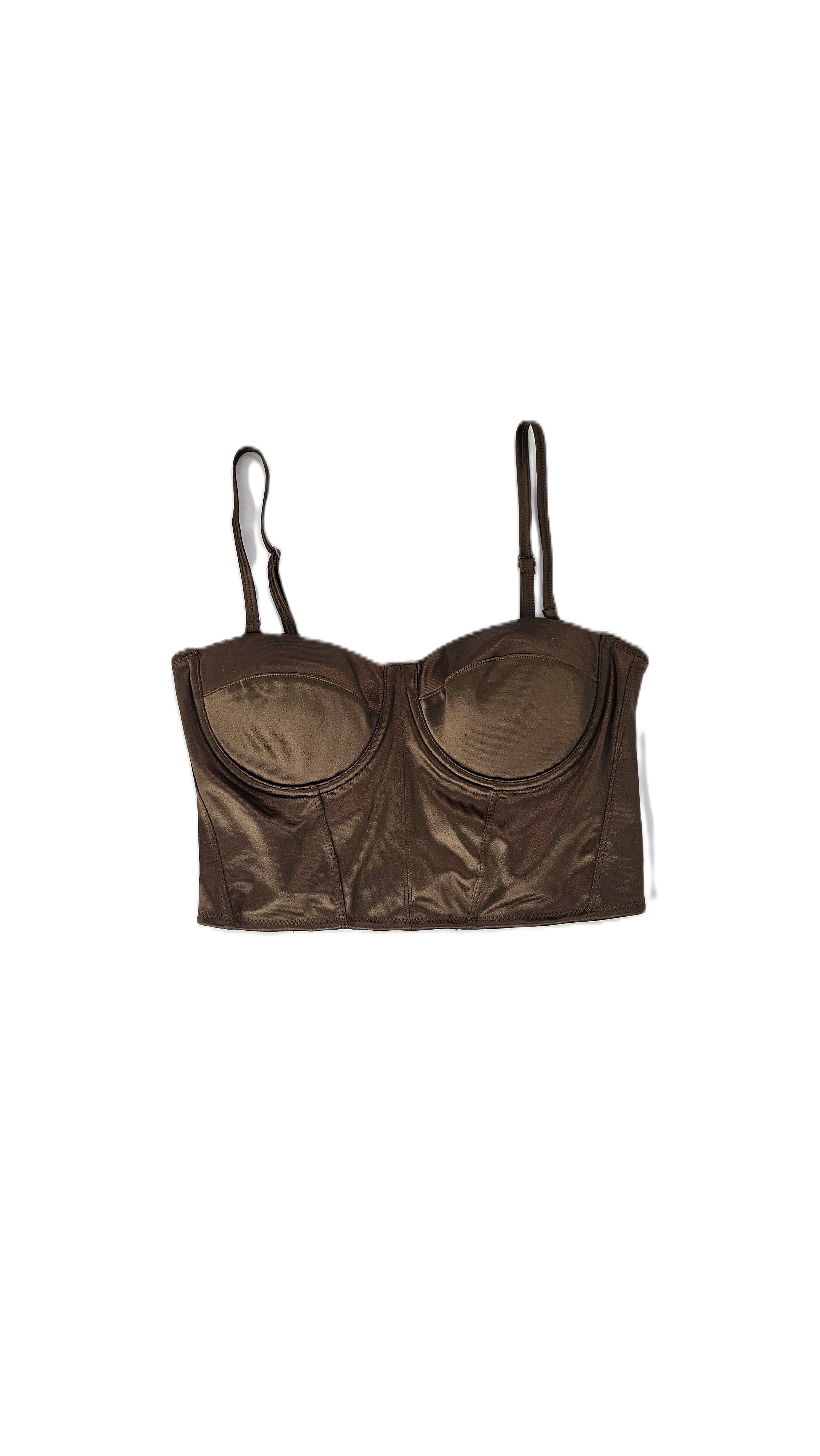 Kanatjere Crop Top kafe S.Hand