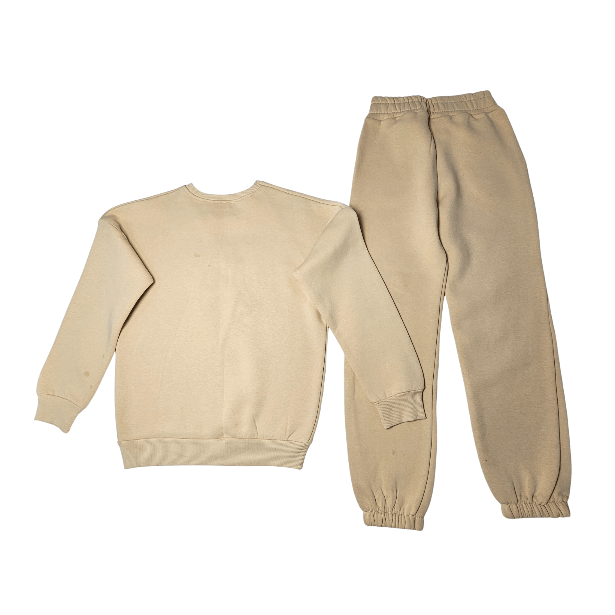 Kostum Sportiv Femrash Outlet Women's Sweatsuit Set  - Bezhë