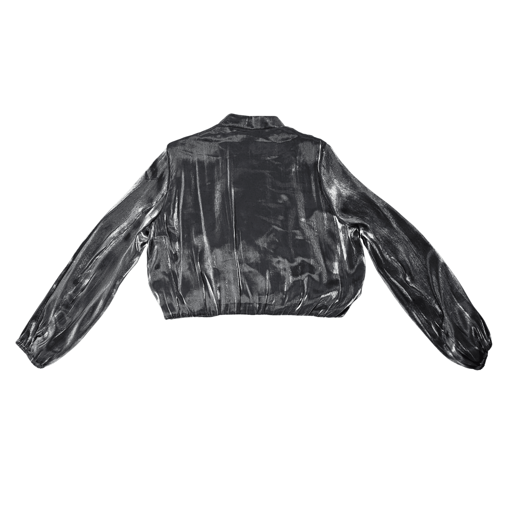 Xhakete Femrash Zara Ngjyre Gri me Shkelqim S.Hand Women Jacket
