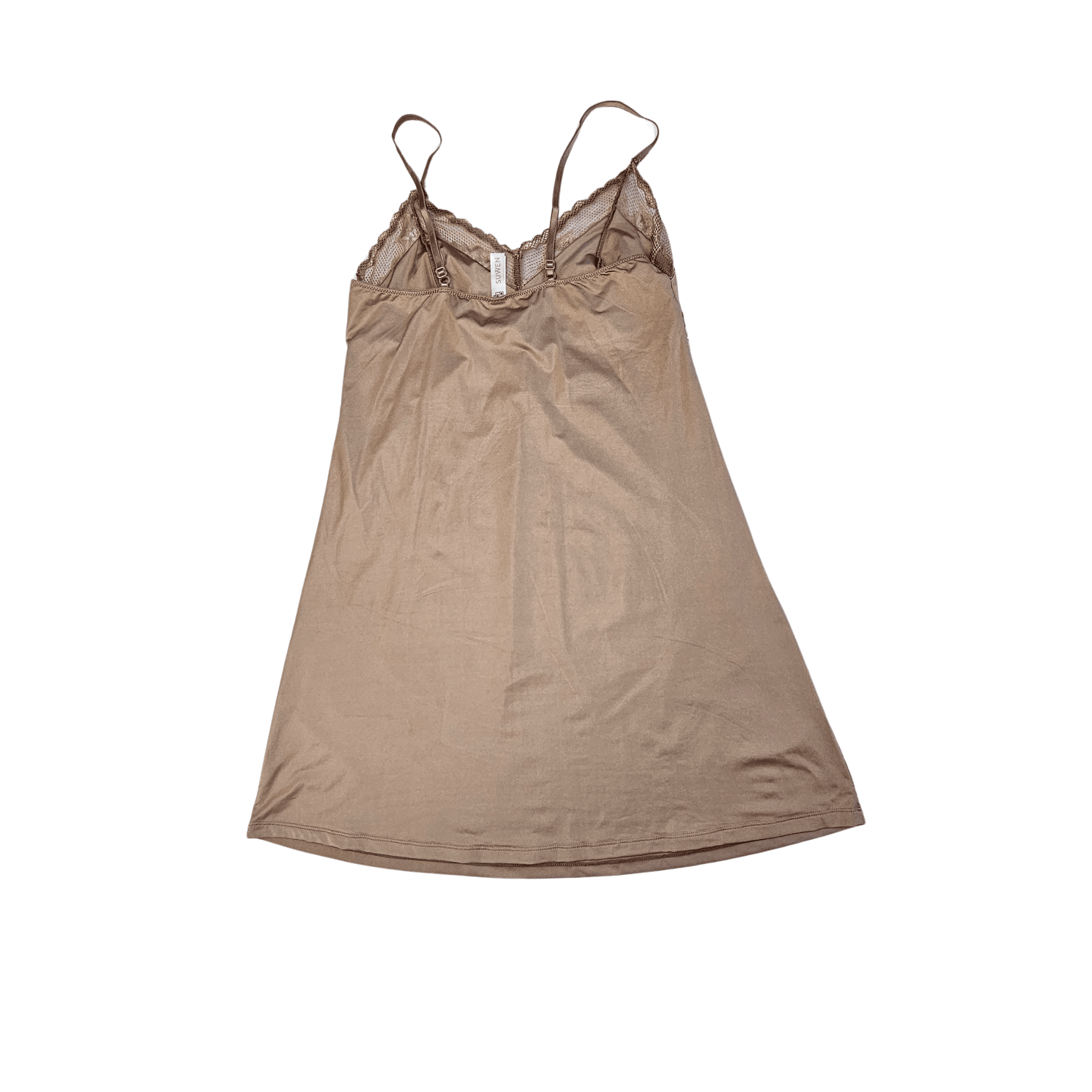 Veshje Gjumi  Fustan Ngjyre Uthull me Dantelle S.Hand/Sleeping Clothes