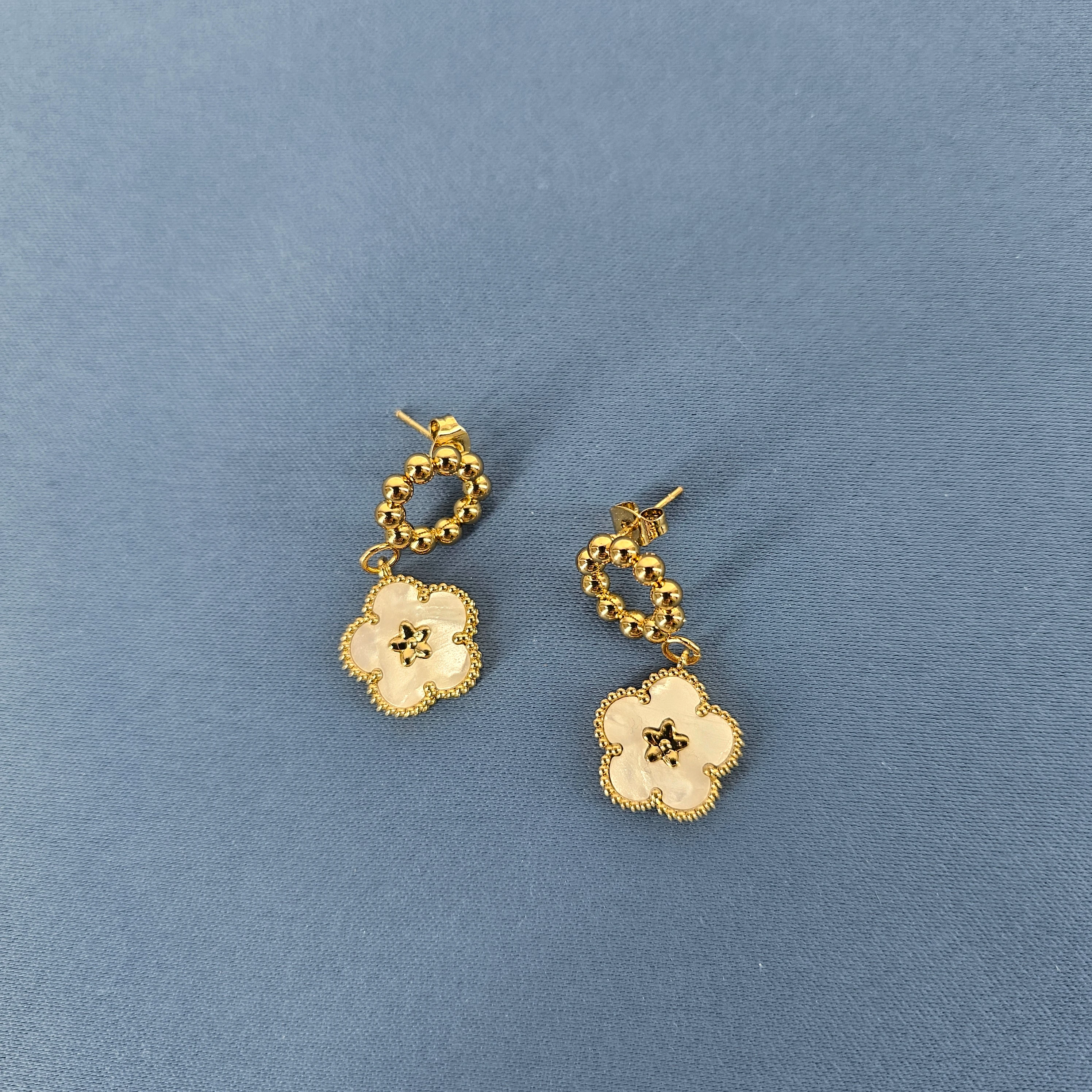 Vathe Femrash Çeliku M39 Stainless Steel Ngjyre Gold Women Earrings