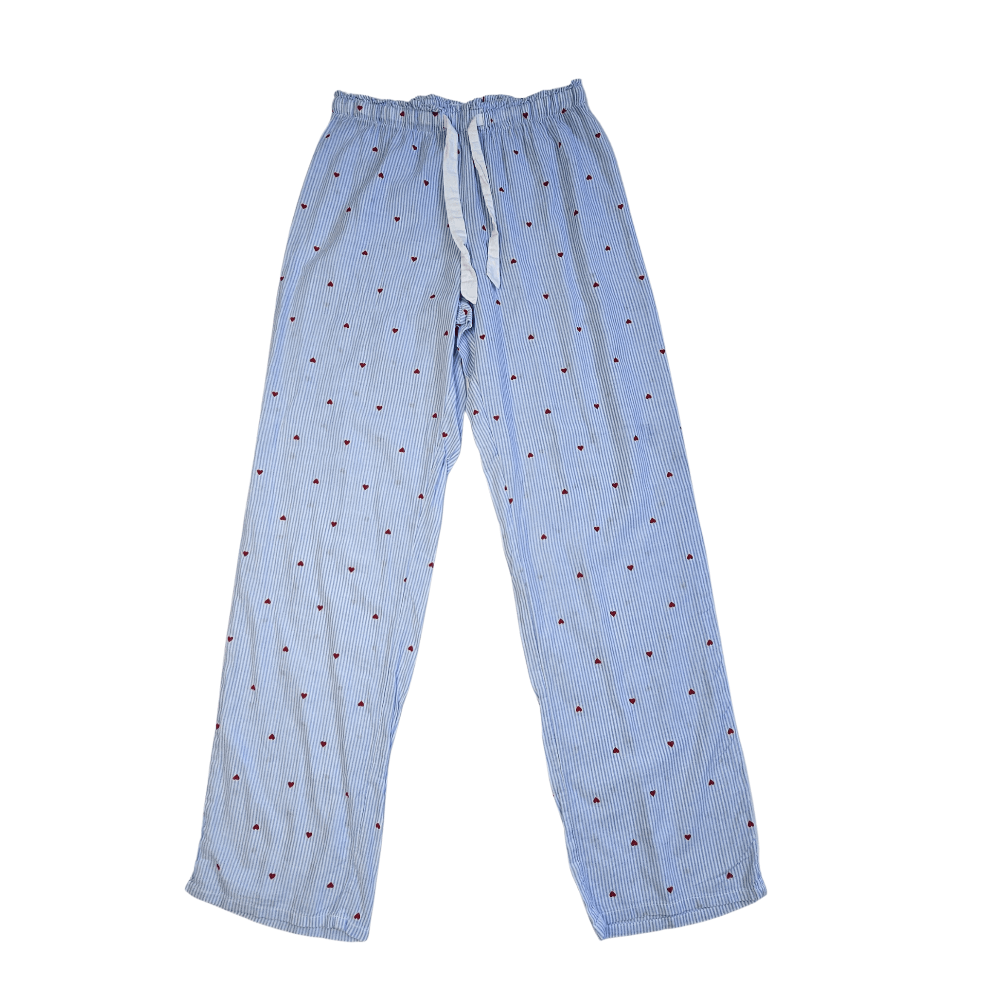 Veshje Gjumi Tuta H&m Ngjyre Blu e Hapur me Zemra te Kuqe te Vogla S.Hand/Sleeping Clothes