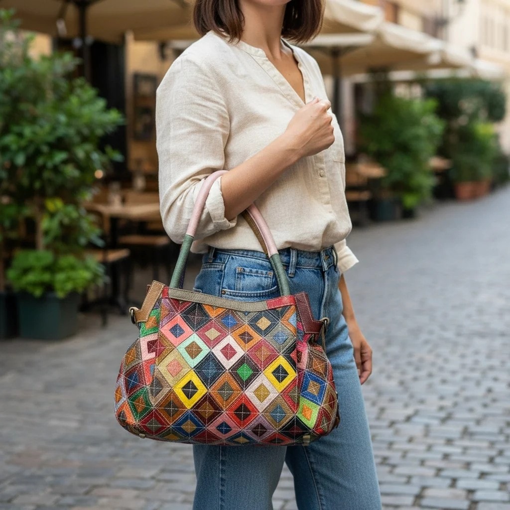 Cante Femrash Dizajn Shumengjyresh S.Hand Womens Bag