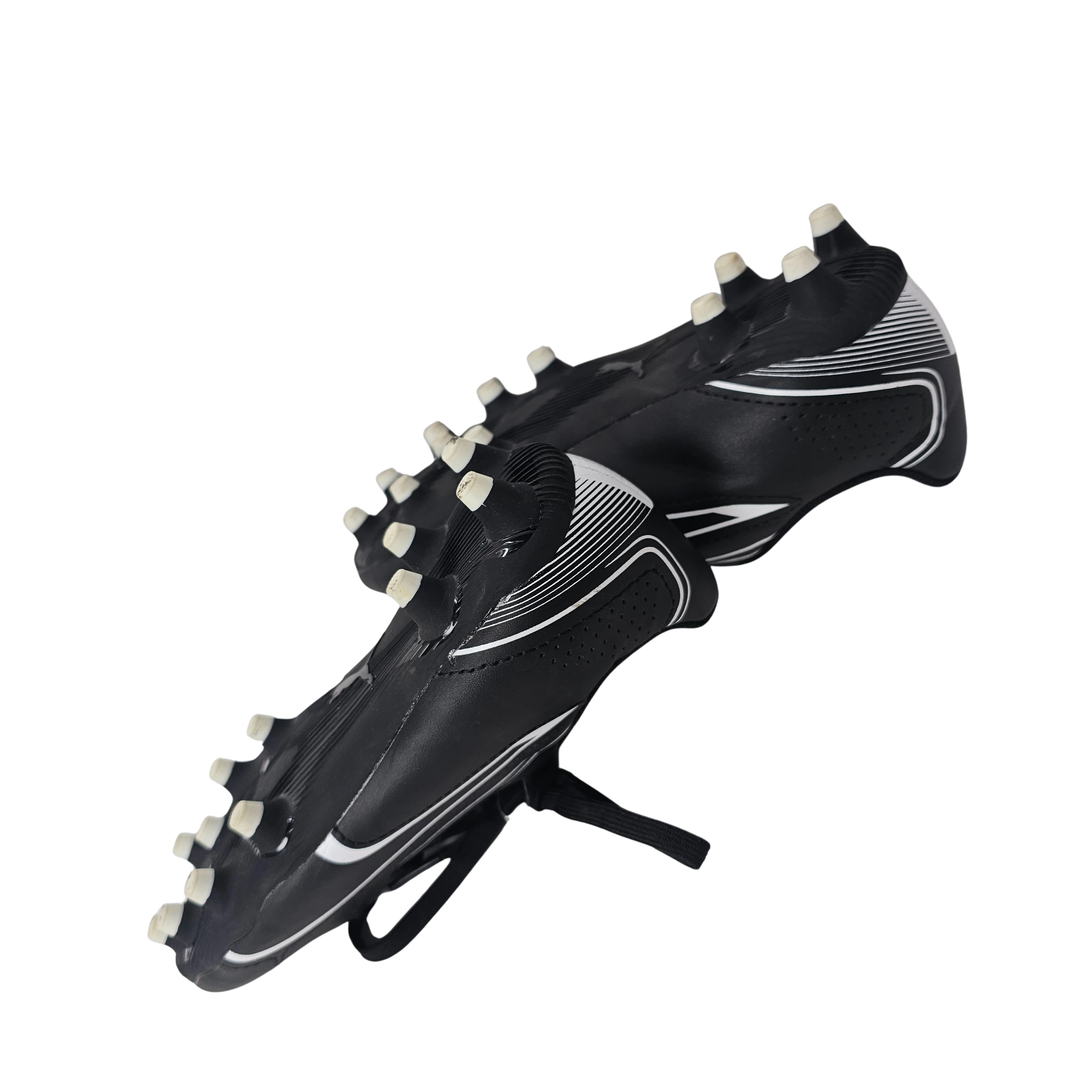 Taka per Futboll Femijesh Ngjyre te Zeza me Dizajn te Bardhe S.Hand Children's Football Shoes