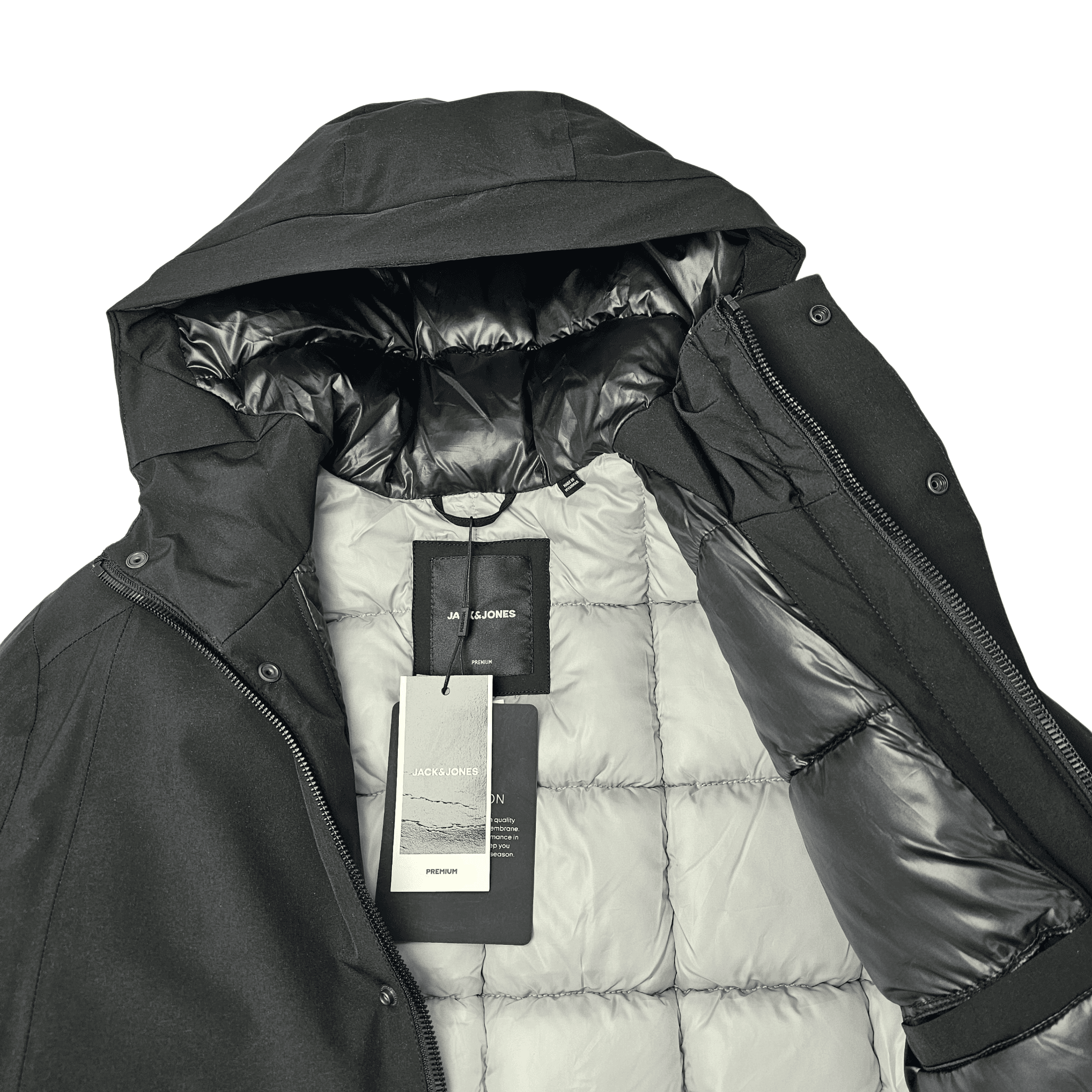 Xhup Meshkujsh Jack&Jones Ngjyre i Zi Outlet/Sweatshirt