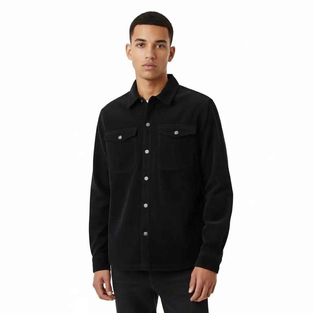 Kemishe Meshkujsh Jack&Jones Ngjyre e Zeze Outlet Man Shirt