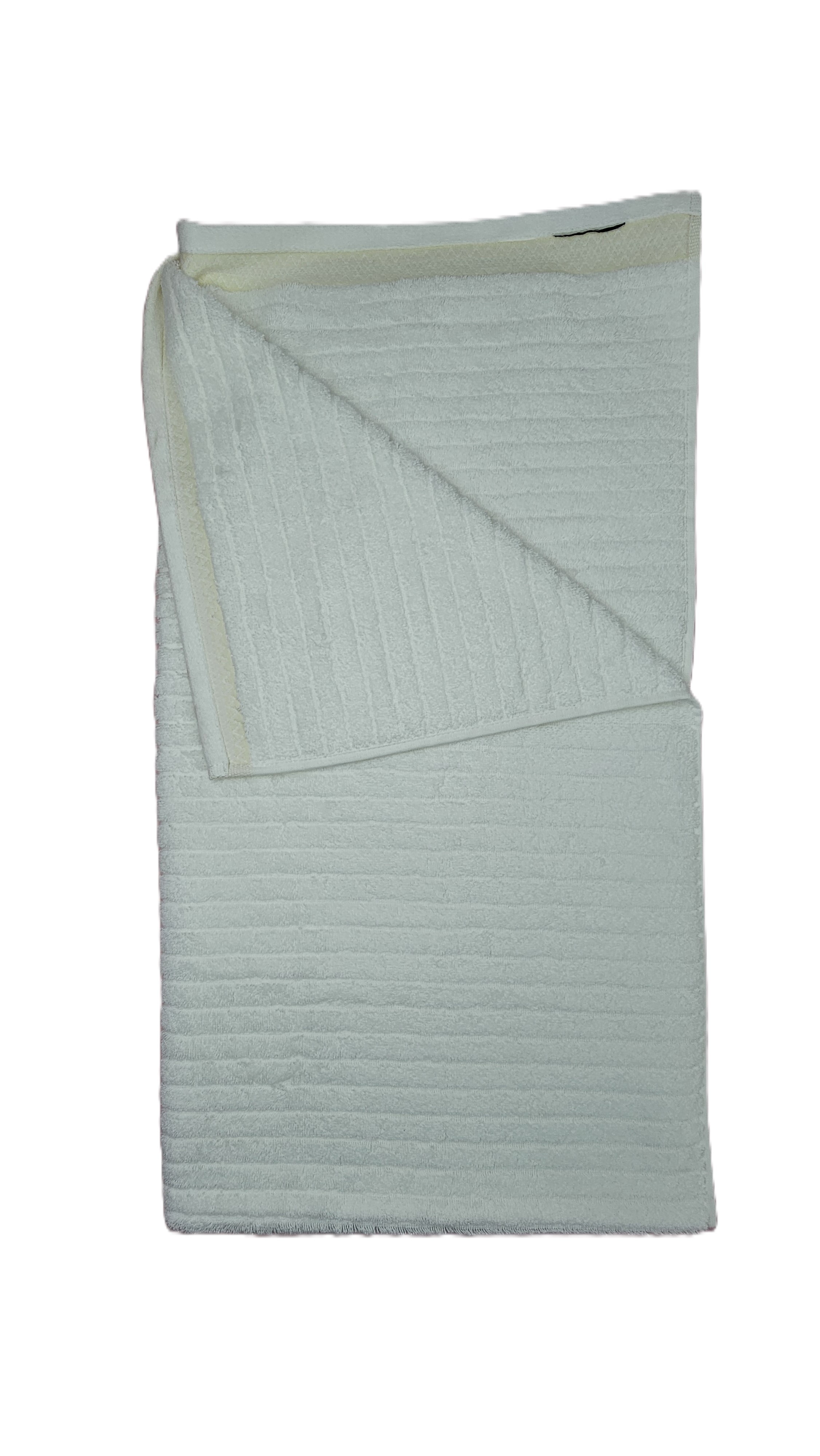 Peshqir Banje Trupi I Bardhe Me Fasha 1 Cope 75x140 cm 584 gr