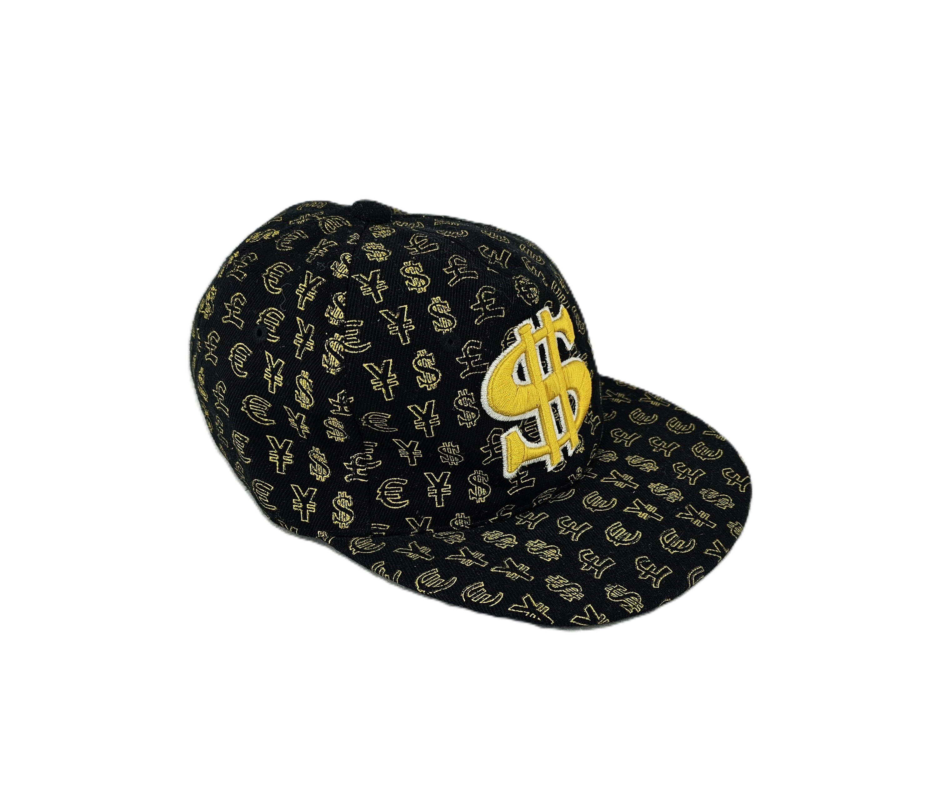 Kapele Meshkujsh Ngjyre e Zeze me Dizajn Gold S.Hand/Hat