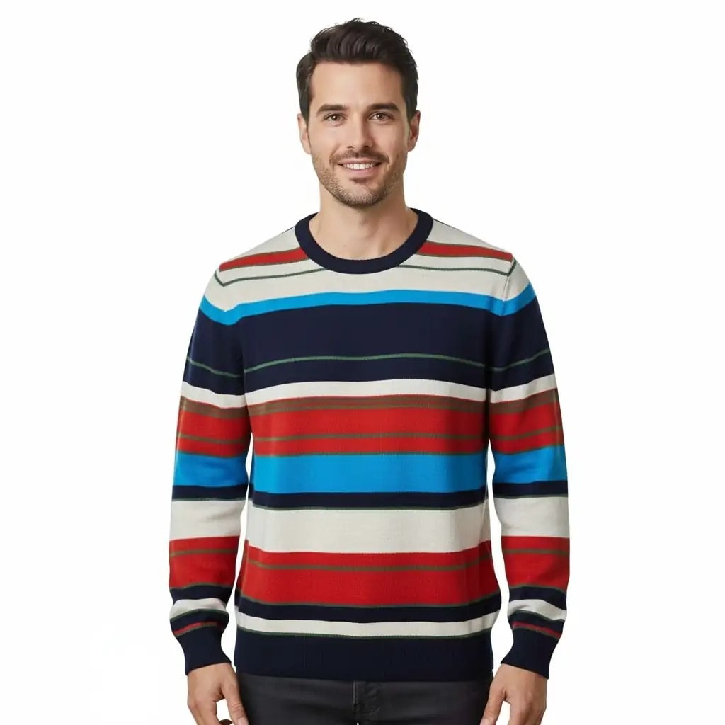 Pulover Meshkujsh Dizajn Shumengjyresh Outlet Men's Sweater