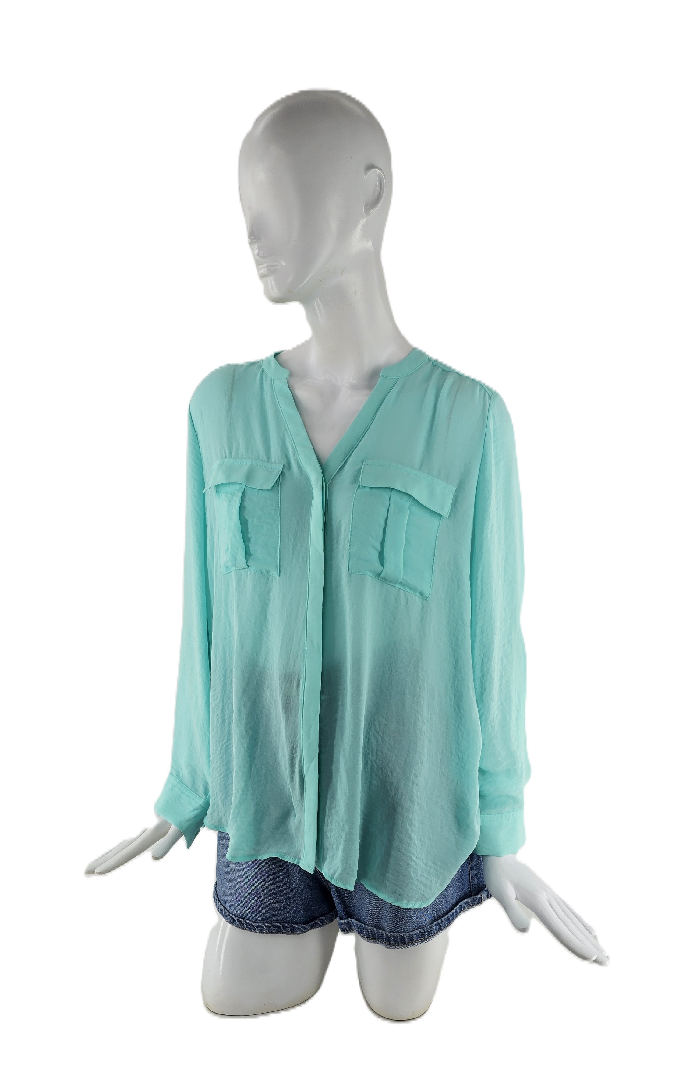 Kemishe Femrash Ngjyre Mente Outlet/Shirt