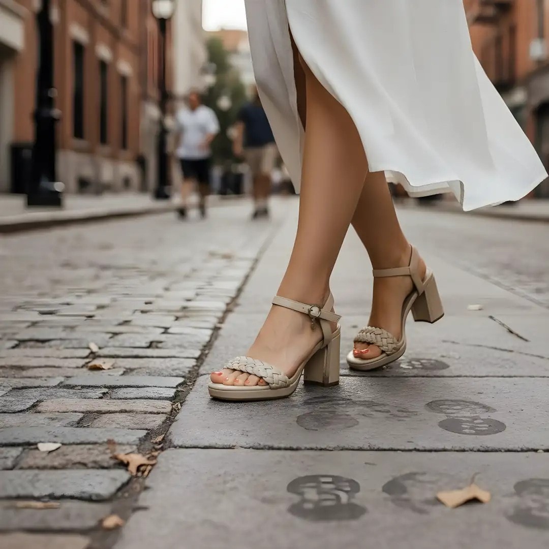 Sandale Femrash Ngjyre Bezhe S.Hand Womens Sandals