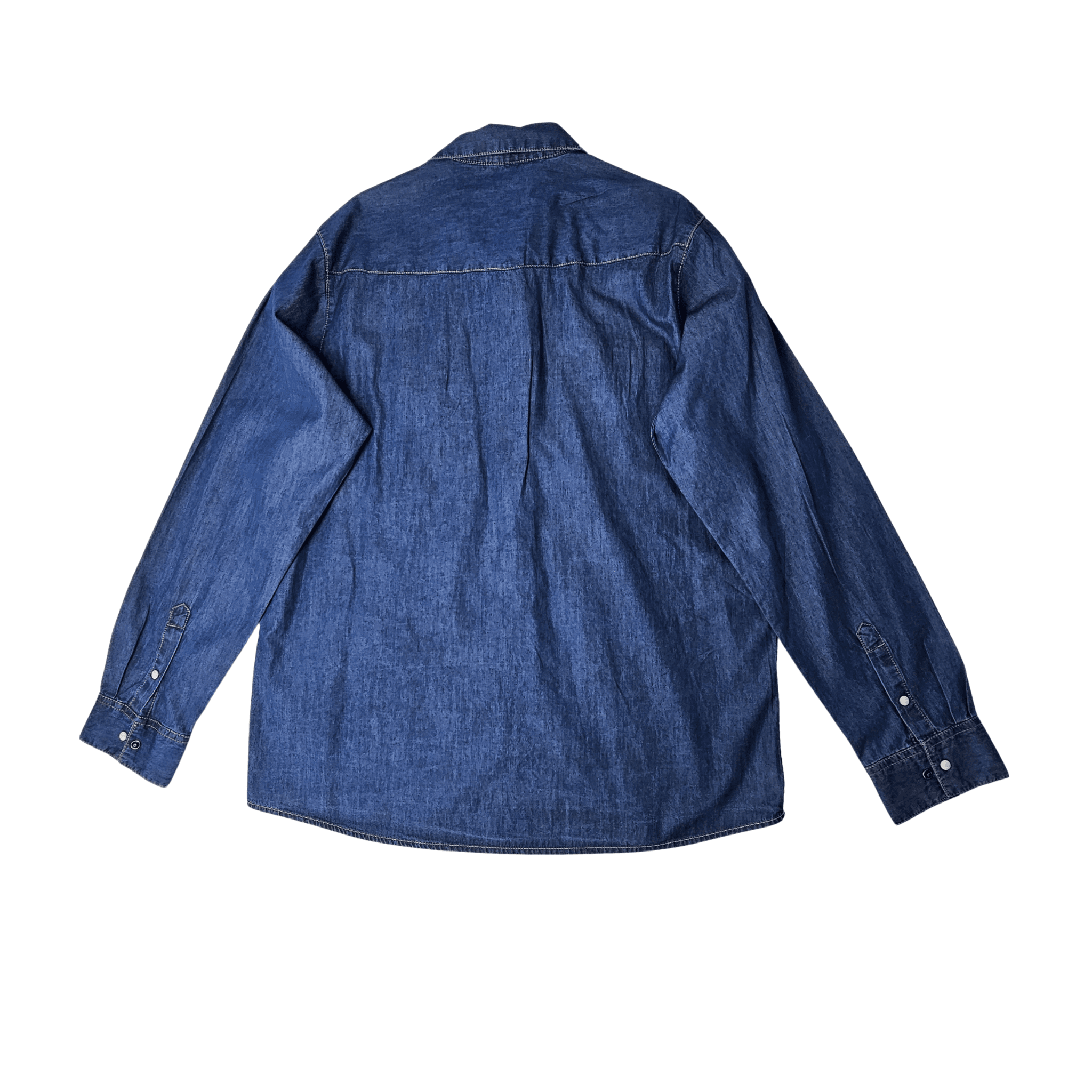 Kemishe Xhins Meshkujsh Livergy Ngjyre Blu S.Hand Shirt